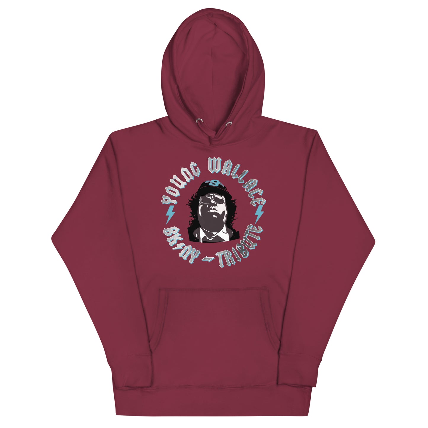 BK ROX - YOUNG WALLACE/CHROME EDITION UNISEX HOODIE