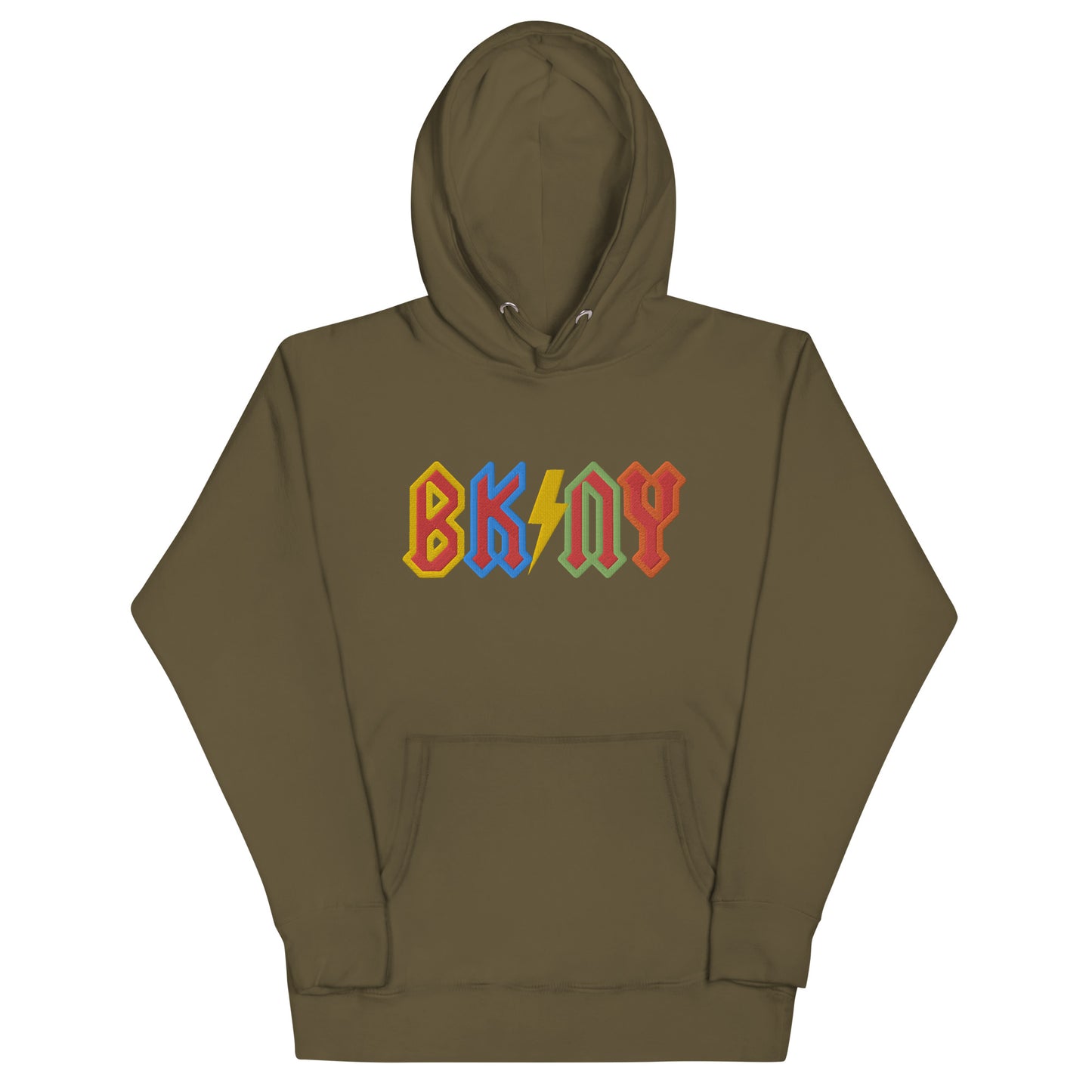 BK ROX - AC/DC STYLE BK/NY (MULTI 2) UNISEX HOODIE