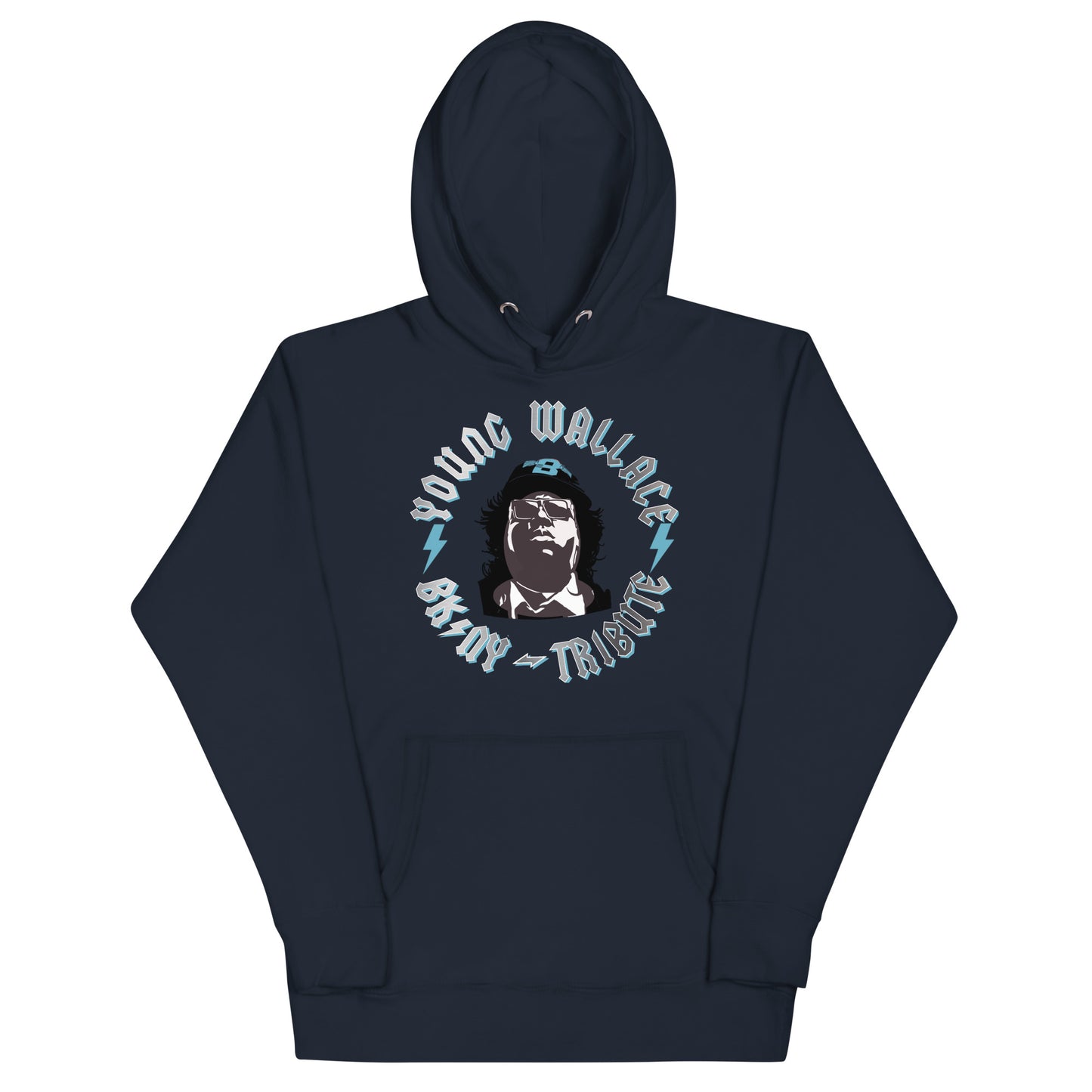 BK ROX - YOUNG WALLACE/CHROME EDITION UNISEX HOODIE