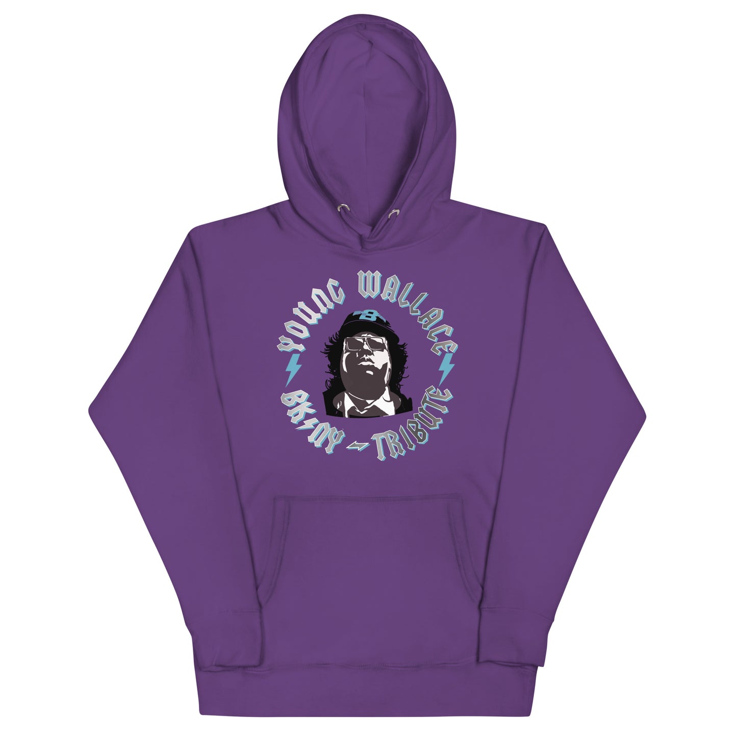 BK ROX - YOUNG WALLACE/CHROME EDITION UNISEX HOODIE