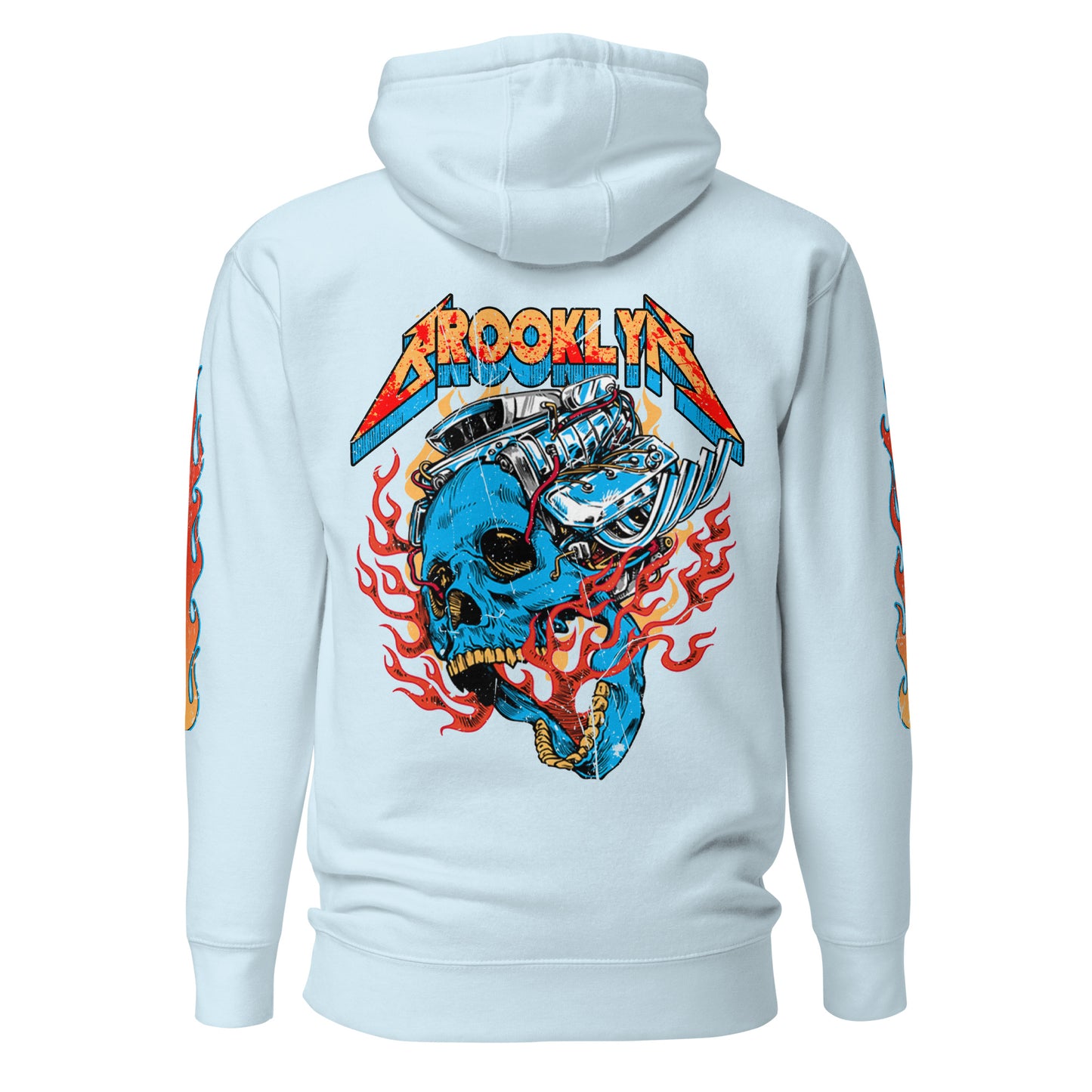 BK ROX - MOTORSKULL UNISEX HOODIE