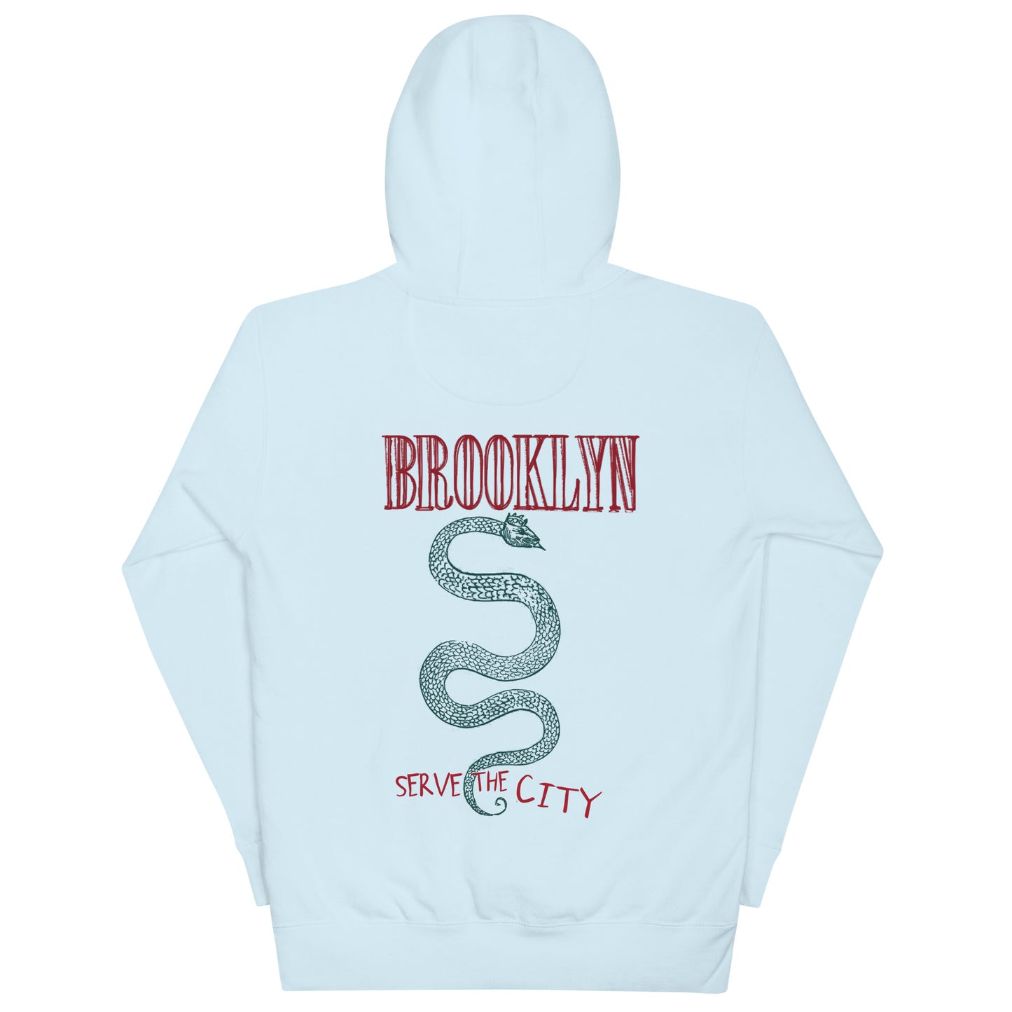 BK ROX - BROOKLYN SERVE THE CITY UNISEX HOODIE