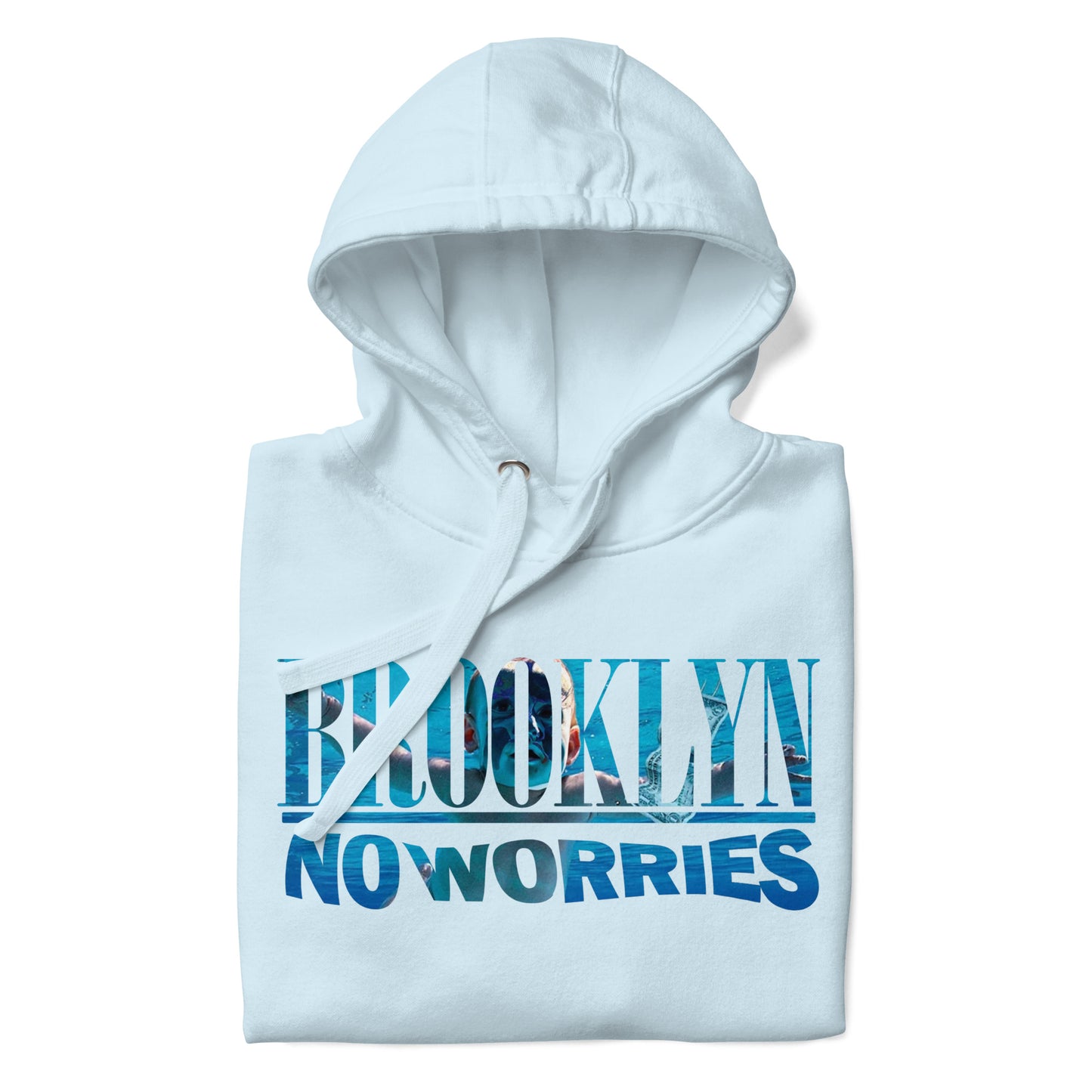 BK ROX - BROOKLYN NO WORRIES UNISEX HOODIE