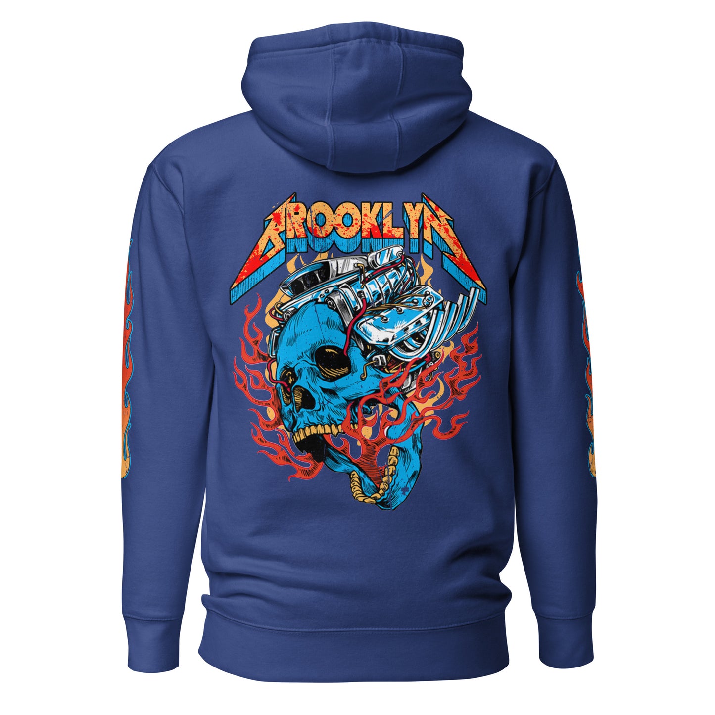 BK ROX - MOTORSKULL UNISEX HOODIE