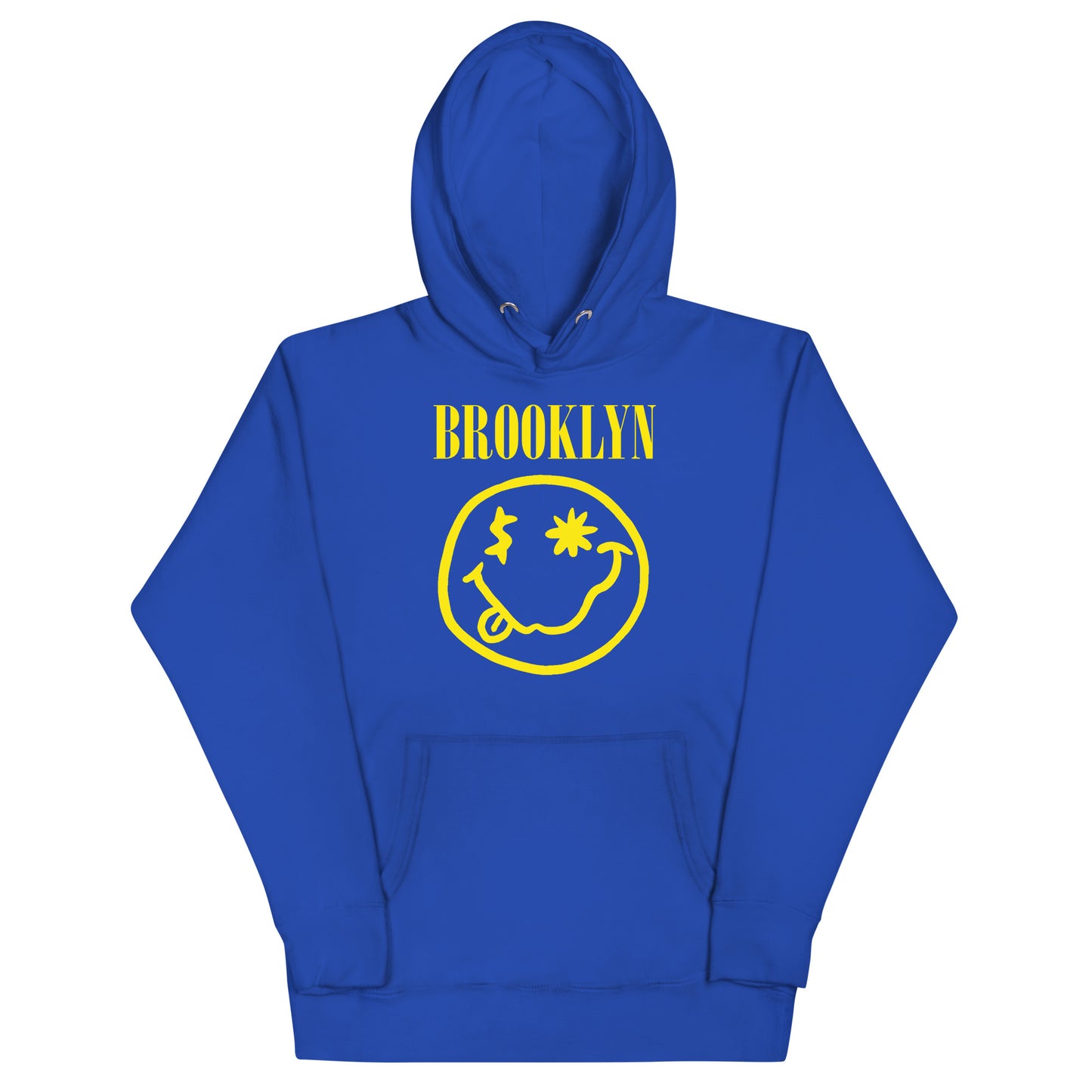 BK ROX - BROOKLYN "SMILEY" FACE UNISEX HOODIE