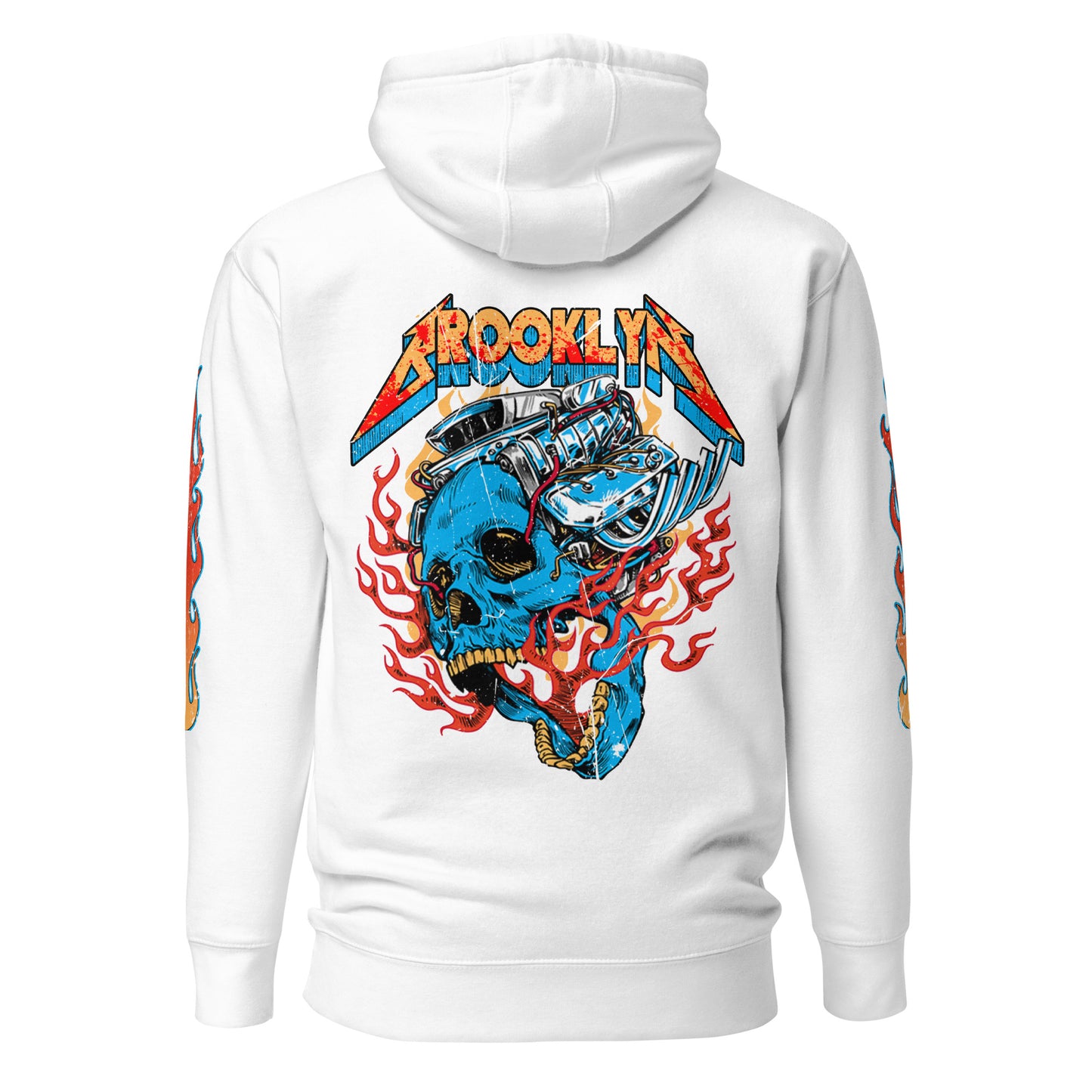 BK ROX - MOTORSKULL UNISEX HOODIE