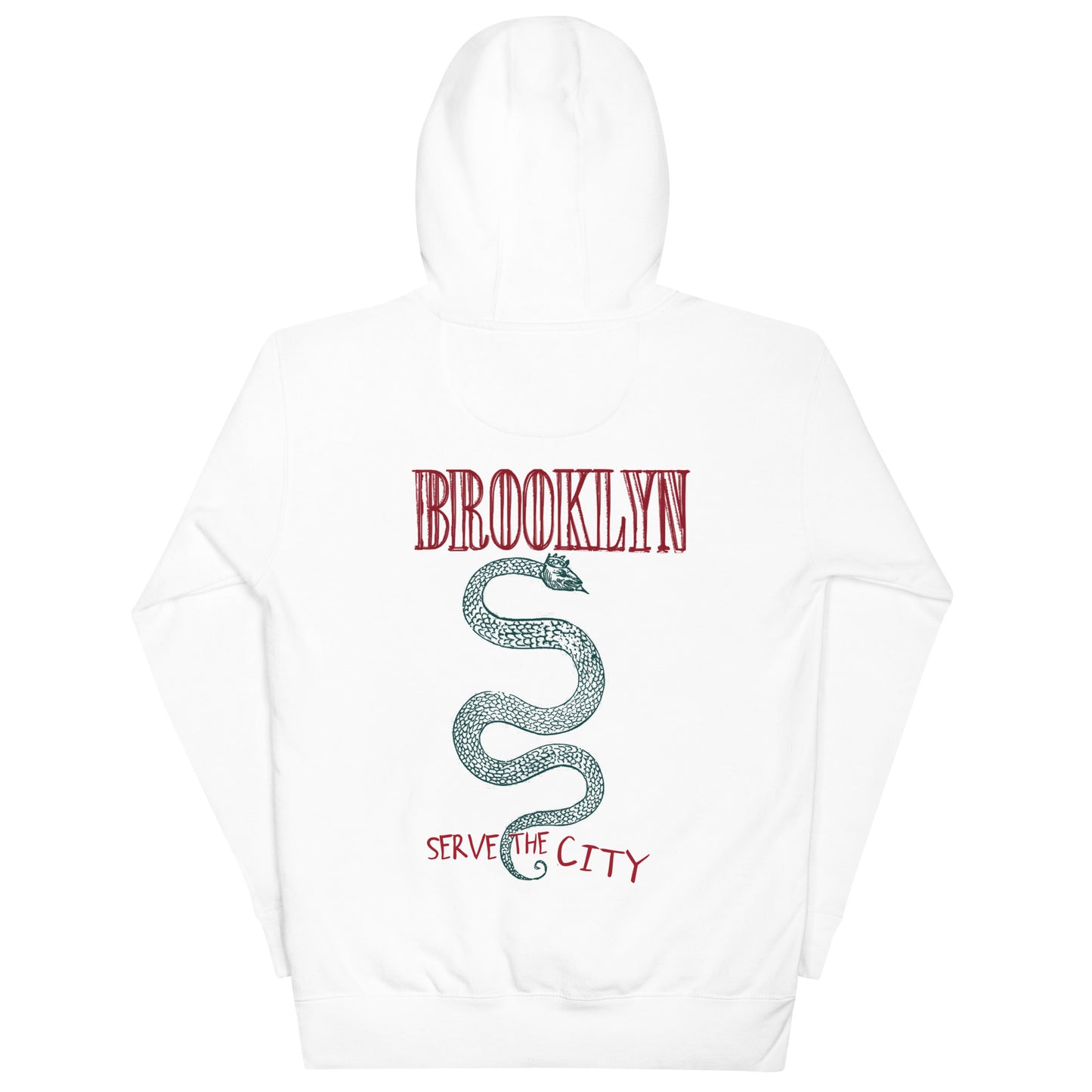 BK ROX - BROOKLYN SERVE THE CITY UNISEX HOODIE