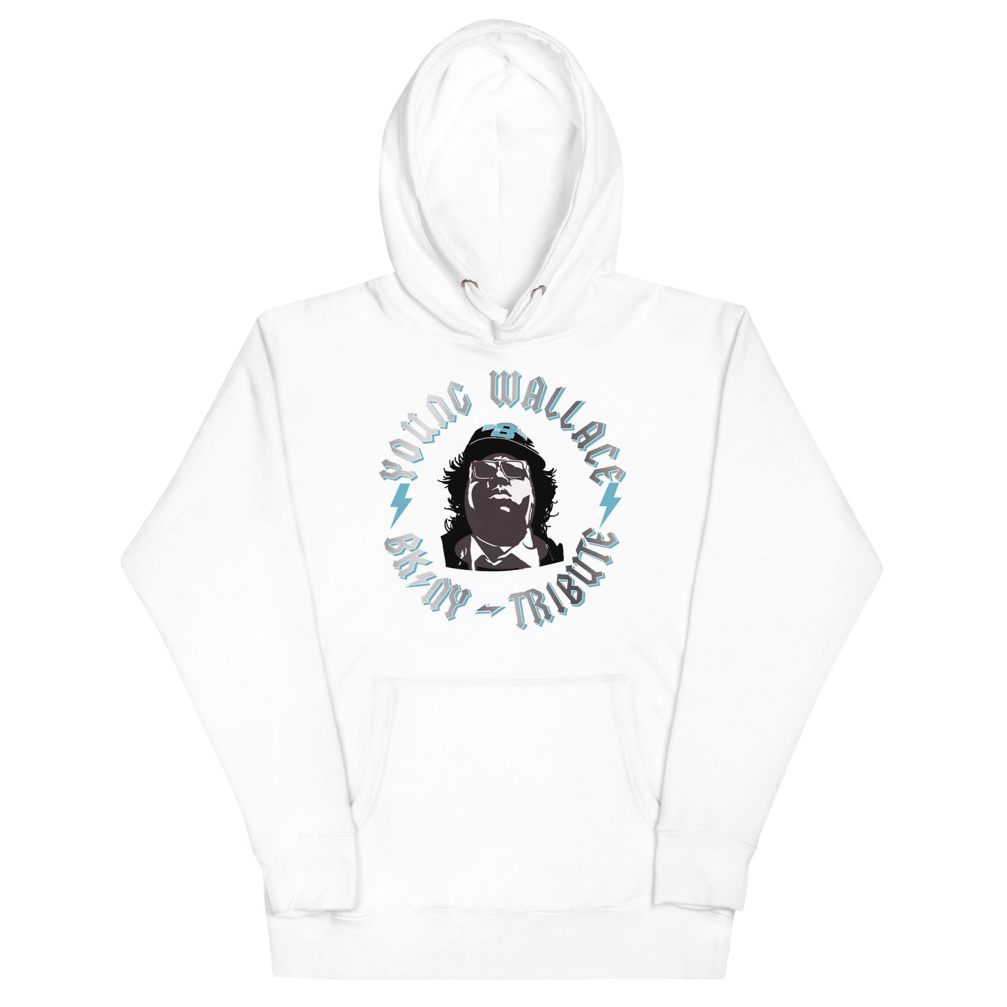 BK ROX - YOUNG WALLACE/CHROME EDITION UNISEX HOODIE