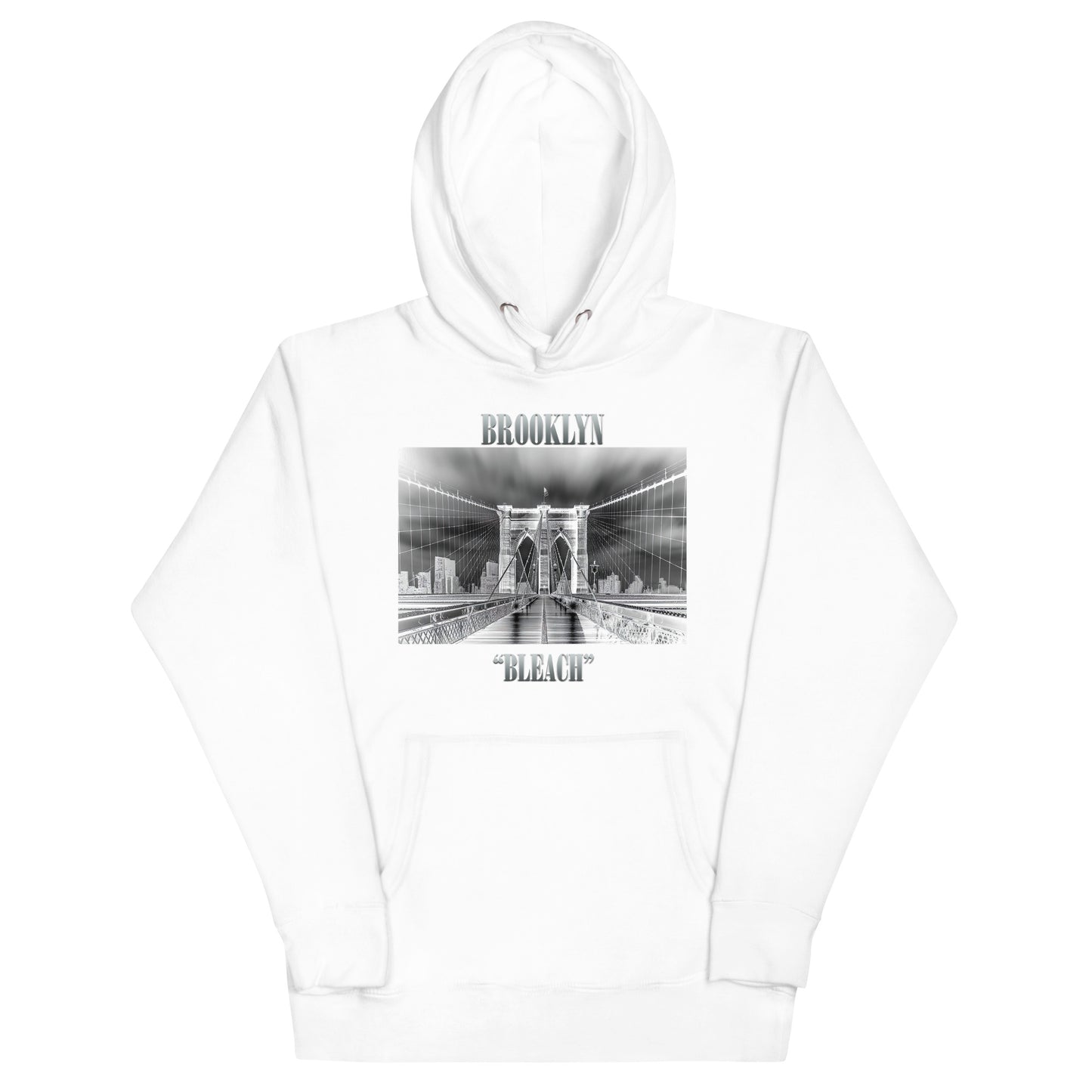 BK ROX - BROOKLYN BLEACH UNISEX HOODIE