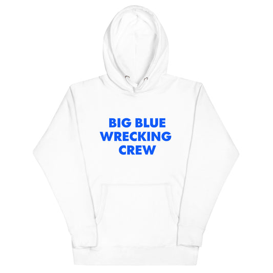 BIG BLUE WRECKING CREW UNISEX HOODIE