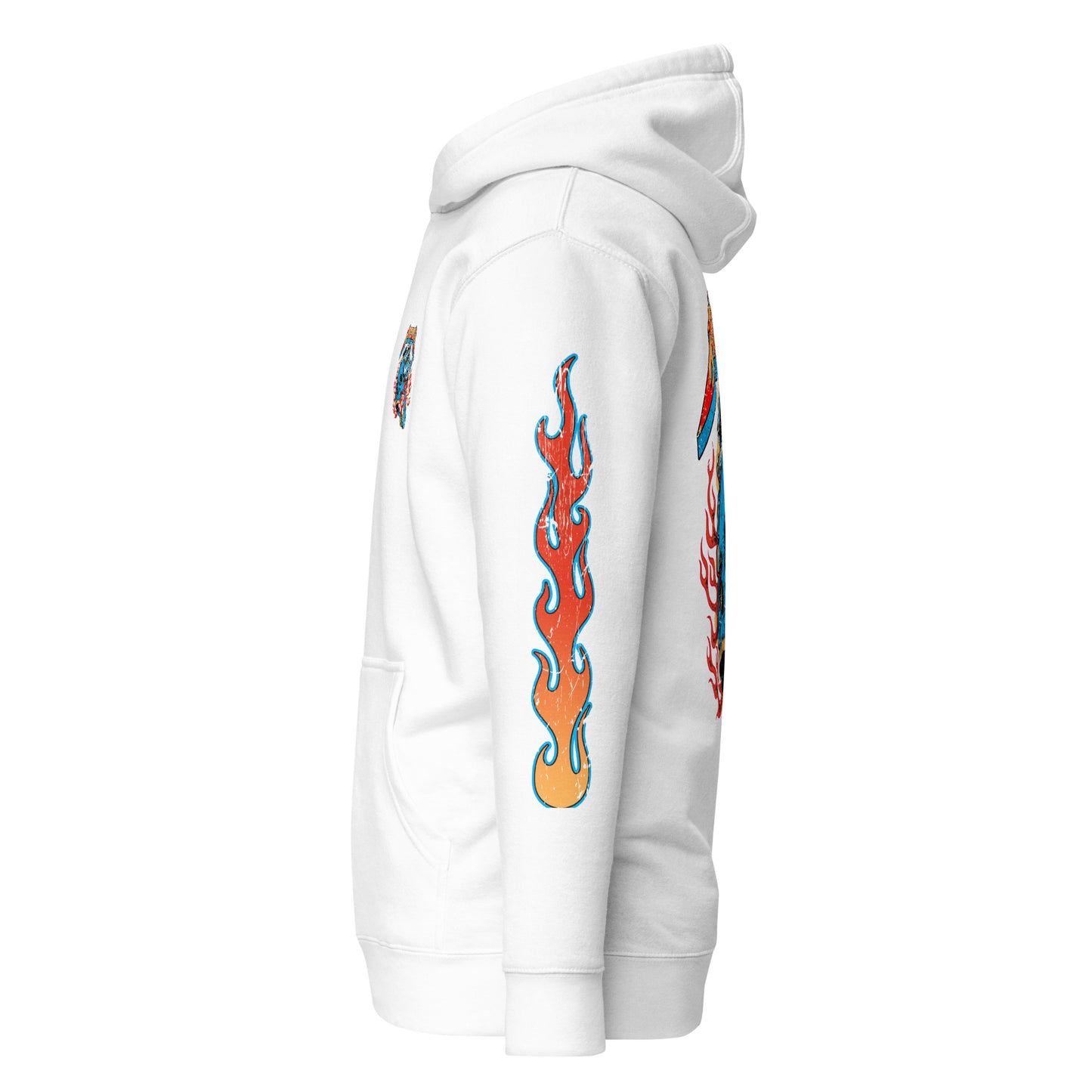 BK ROX - MOTORSKULL UNISEX HOODIE