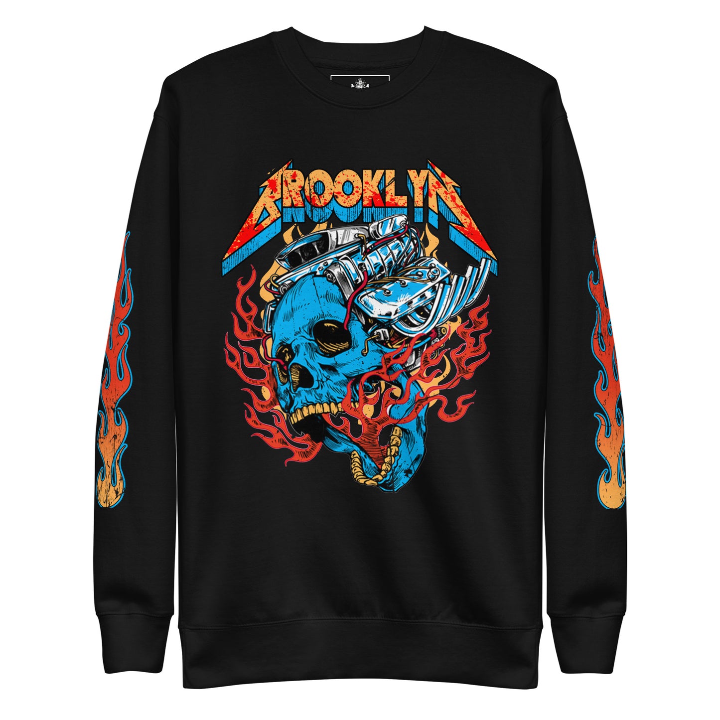 BK ROX - MOTORSKULL UNISEX CREWNECK