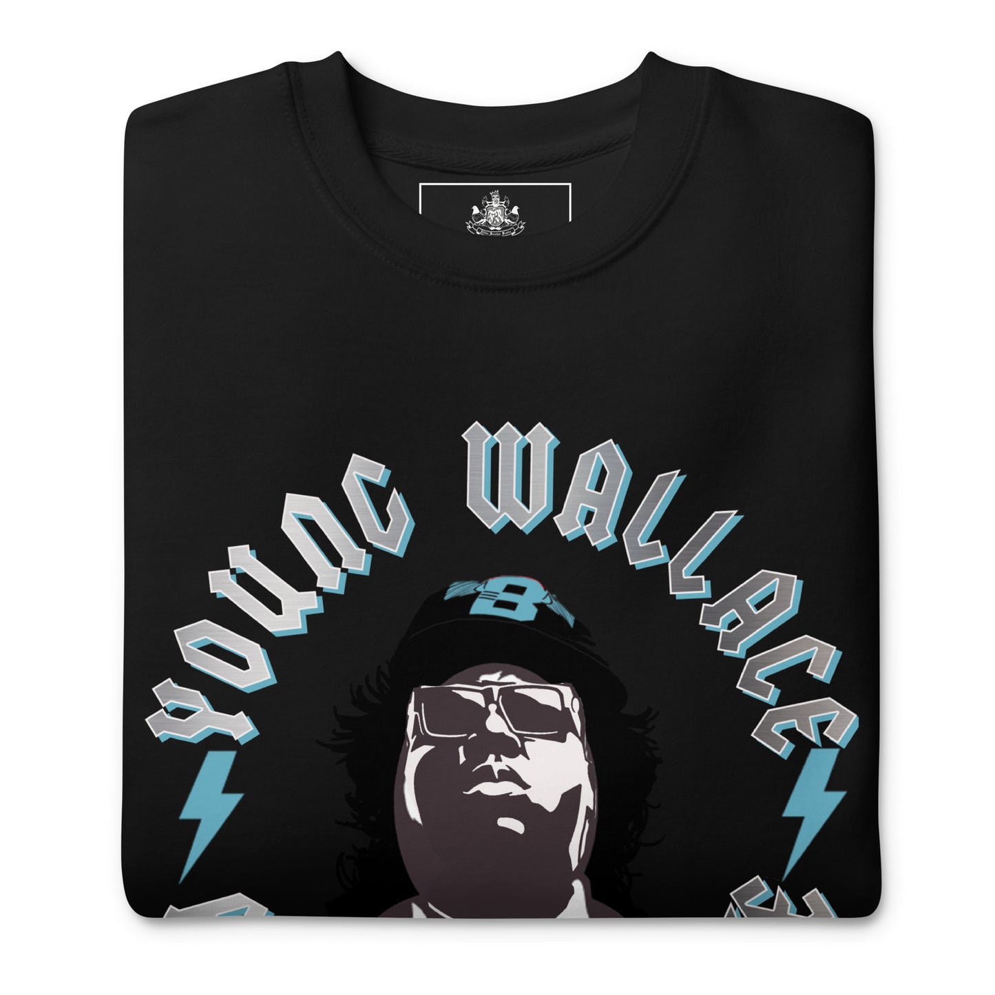 BK ROX - YOUNG WALLACE/CHROME EDITION UNISEX SWEATSHIRT