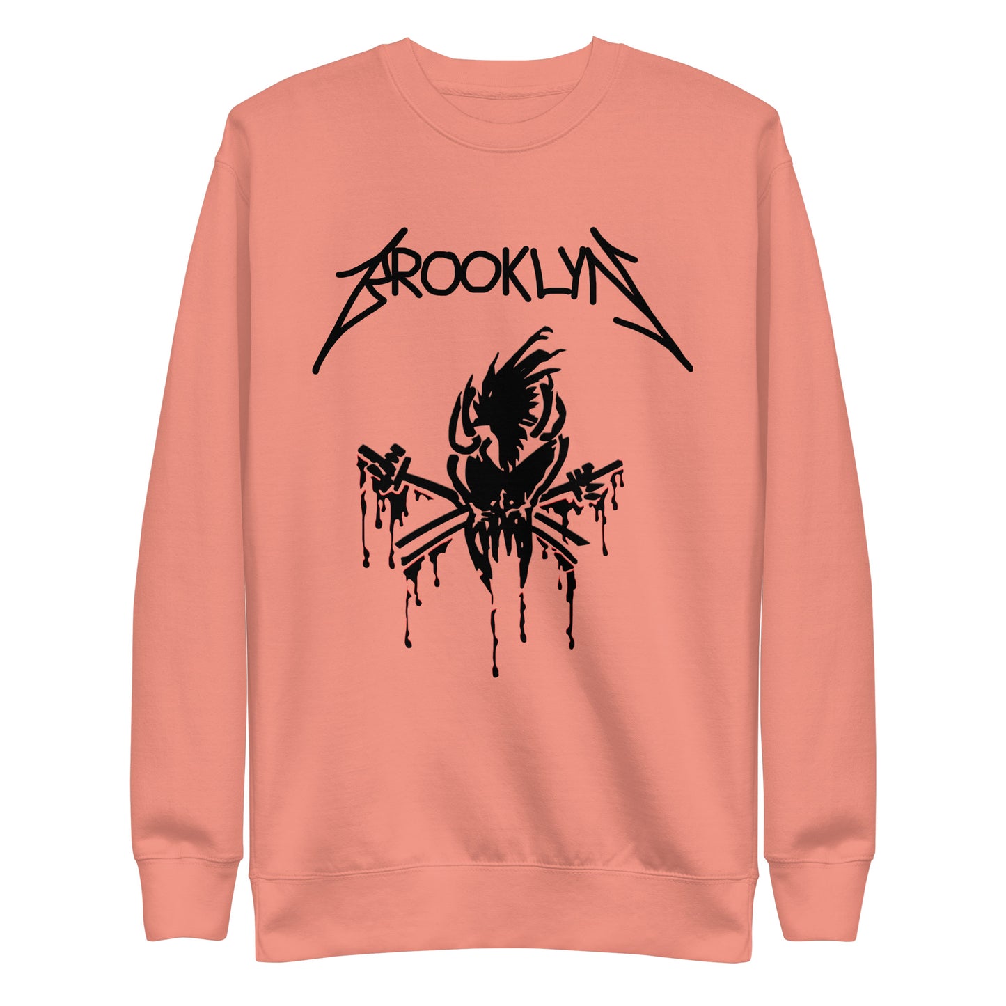 BK ROX - METAL MONSTER (PLAIN JANE/BLACK) UNISEX PREMIUM SWEATSHIRT