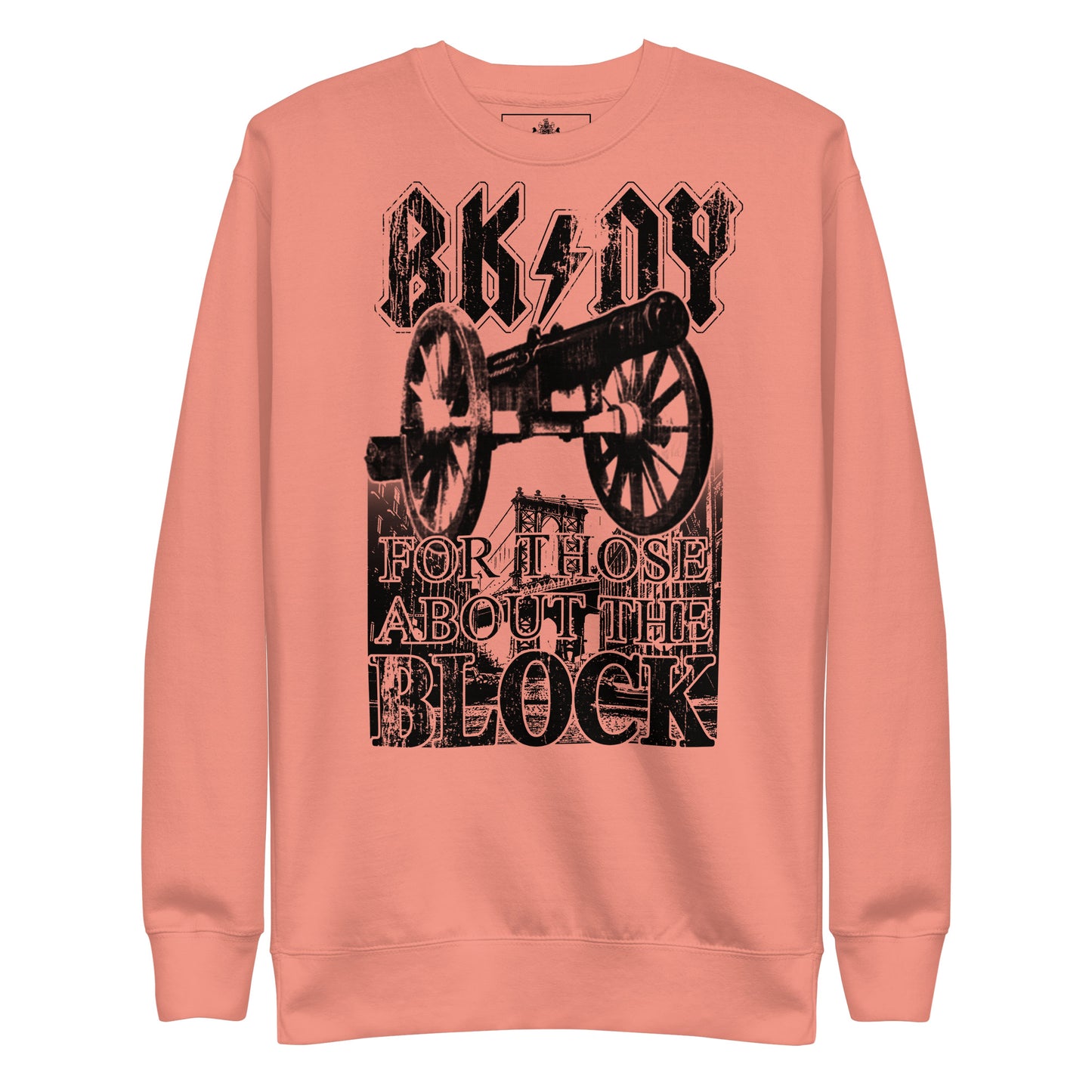 BKRX - FOR THOSE ABOUT THE BLOCK (BLACK) UNISEX PREMIUM SWEATSHIRT