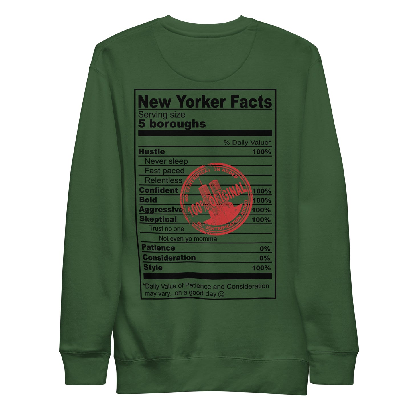 NATIVE NEW YORKER UNISEX CREWNECK