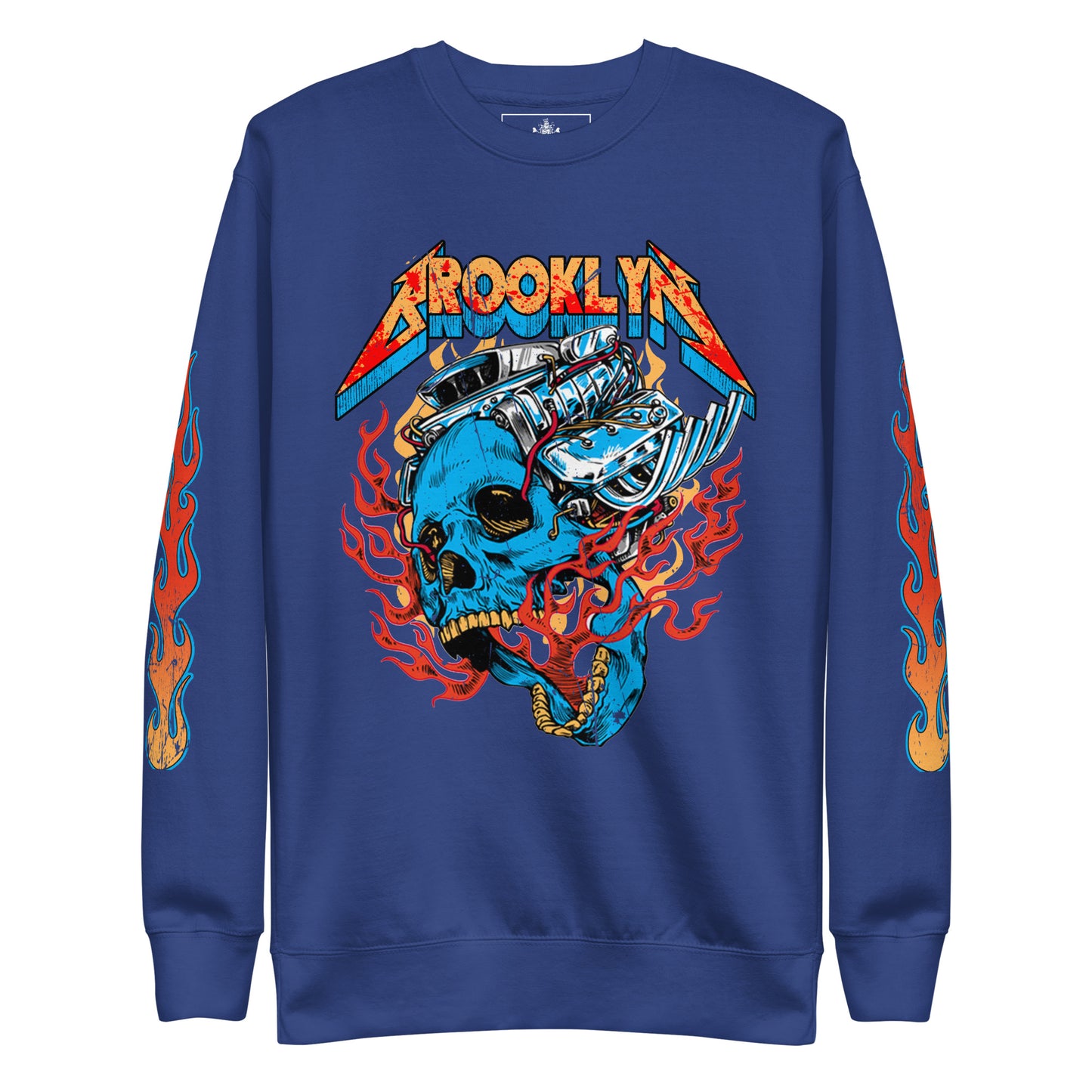 BK ROX - MOTORSKULL UNISEX CREWNECK