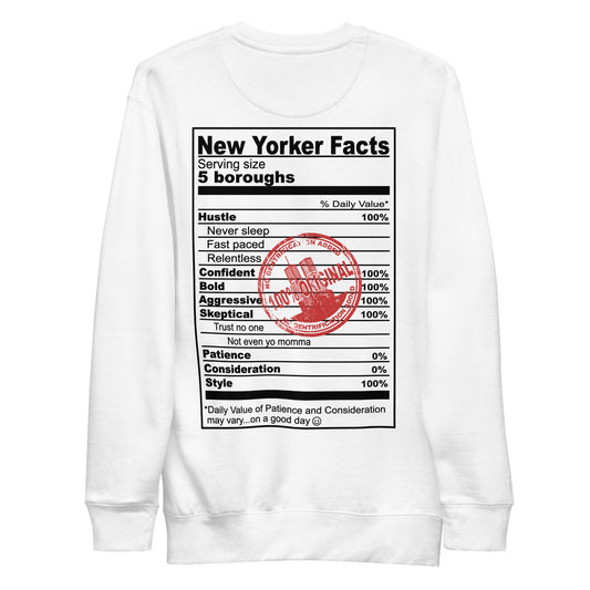 NATIVE NEW YORKER UNISEX CREWNECK