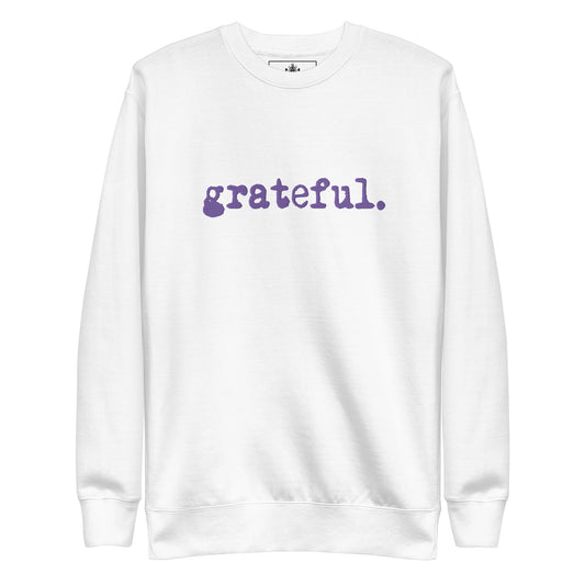 GRATEFUL UNISEX CREWNECK