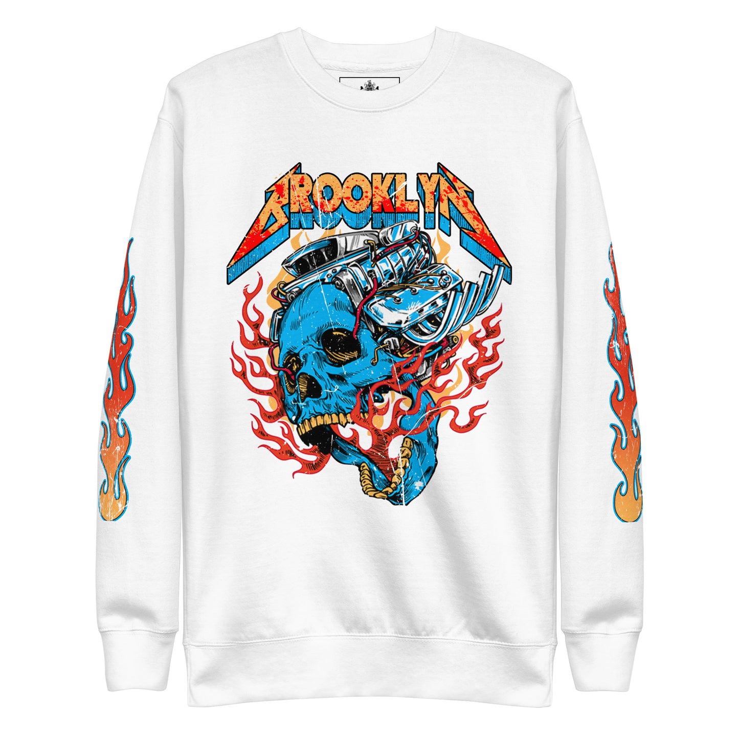 BK ROX - MOTORSKULL UNISEX CREWNECK