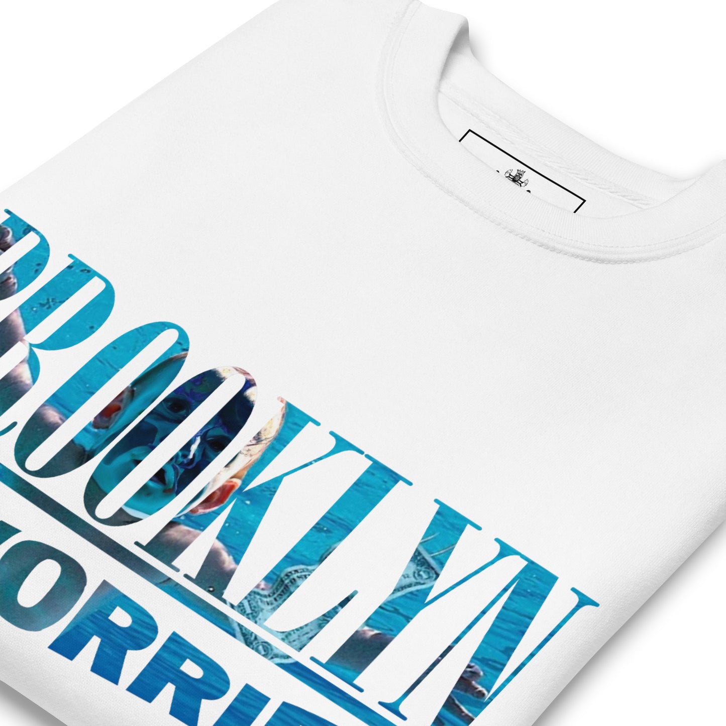 BK ROX - BROOKLYN NO WORRIES UNISEX PREMIUM SWEATSHIRT