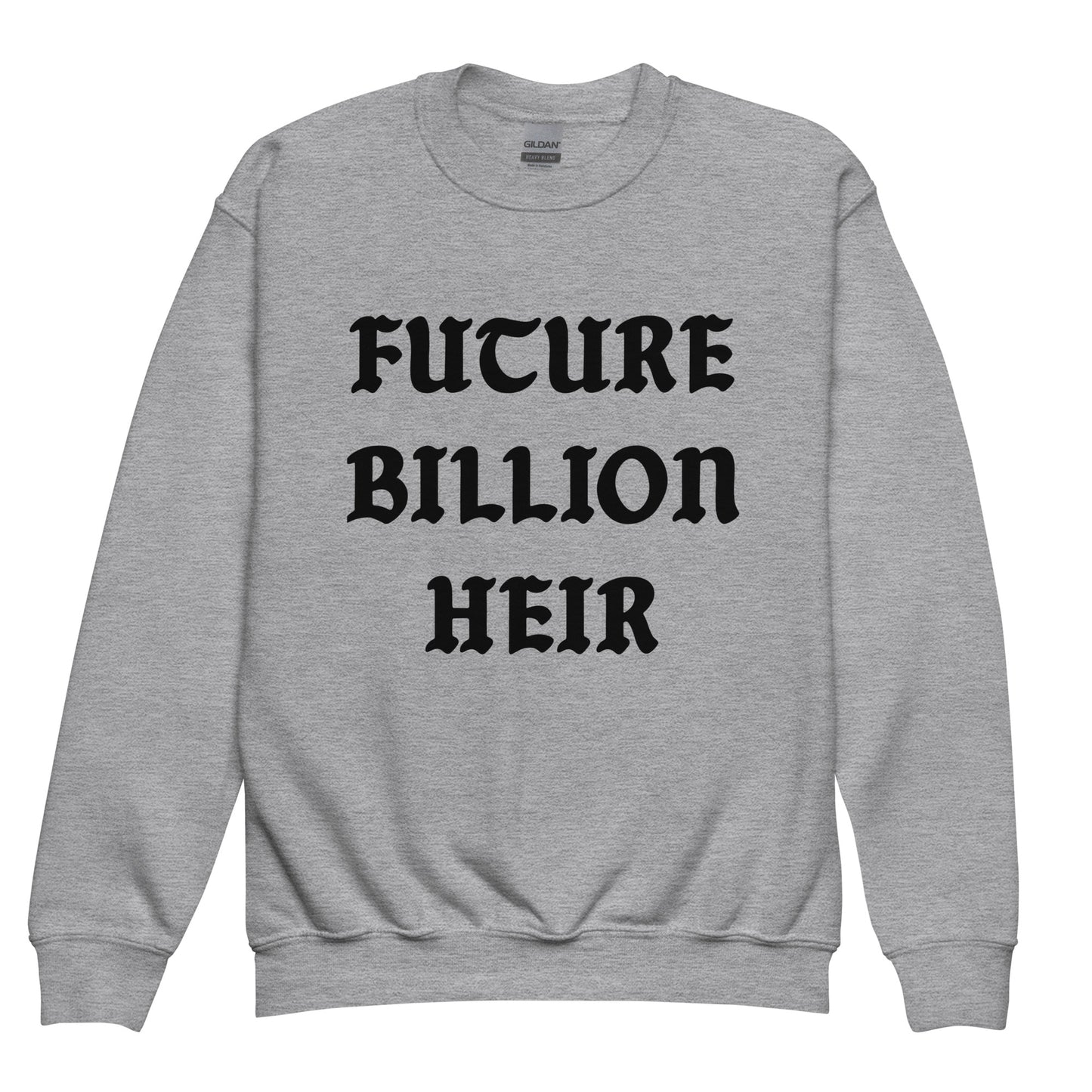 FUTURE BILLION HEIR KIDS CREWNECK SWEATSHIRT