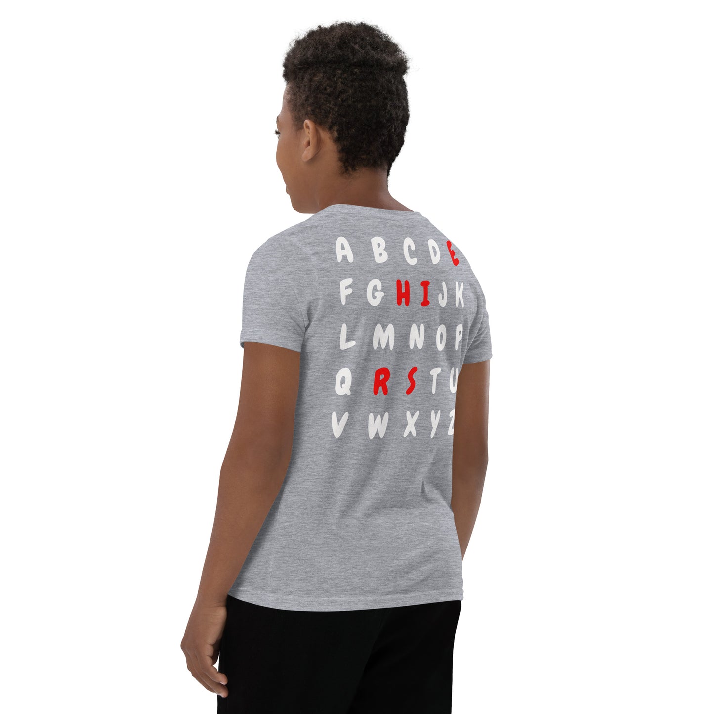 ABC's YOUTH TEE (WHITE)