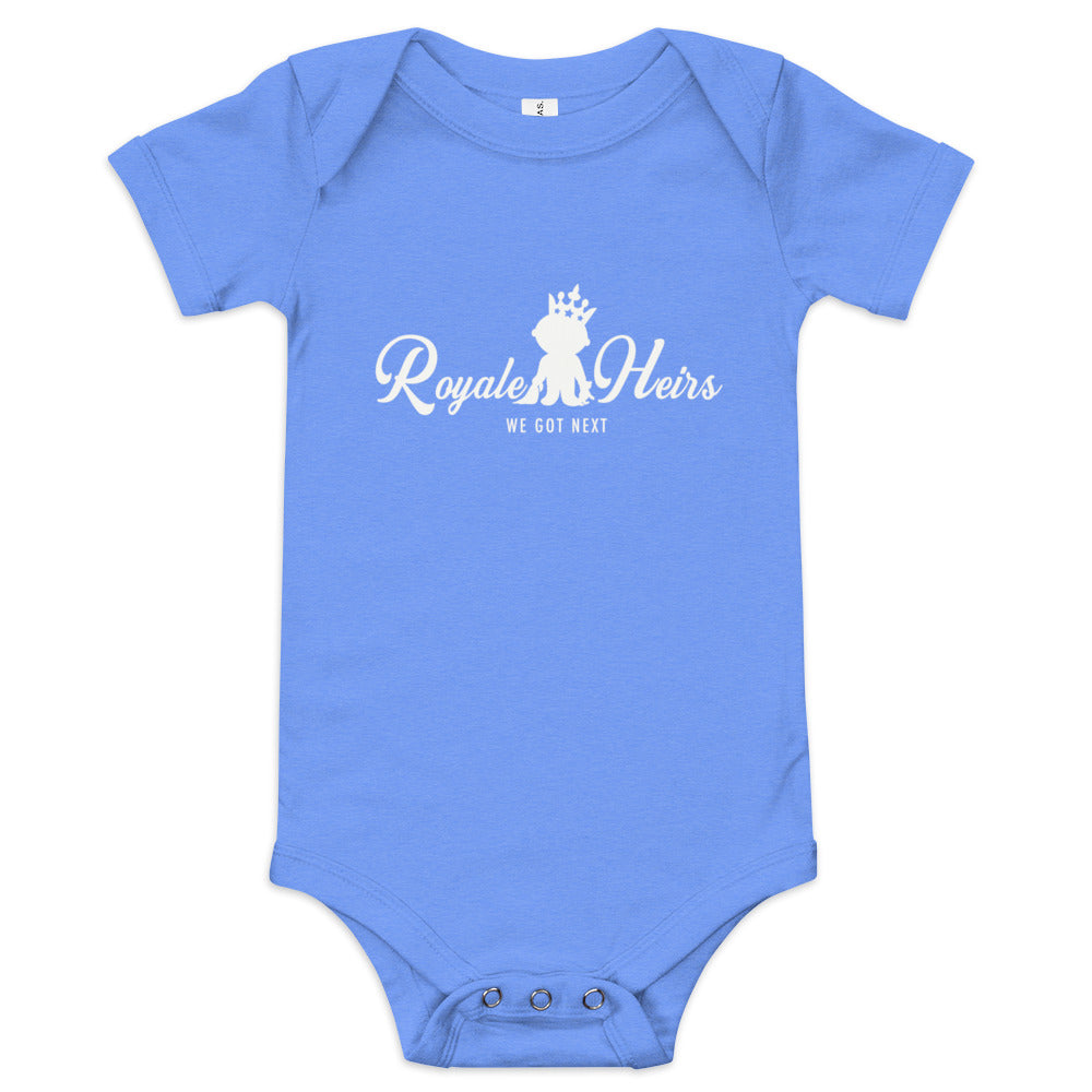 ROYALE HEIRS BRAND LOGO BABY ONESIE