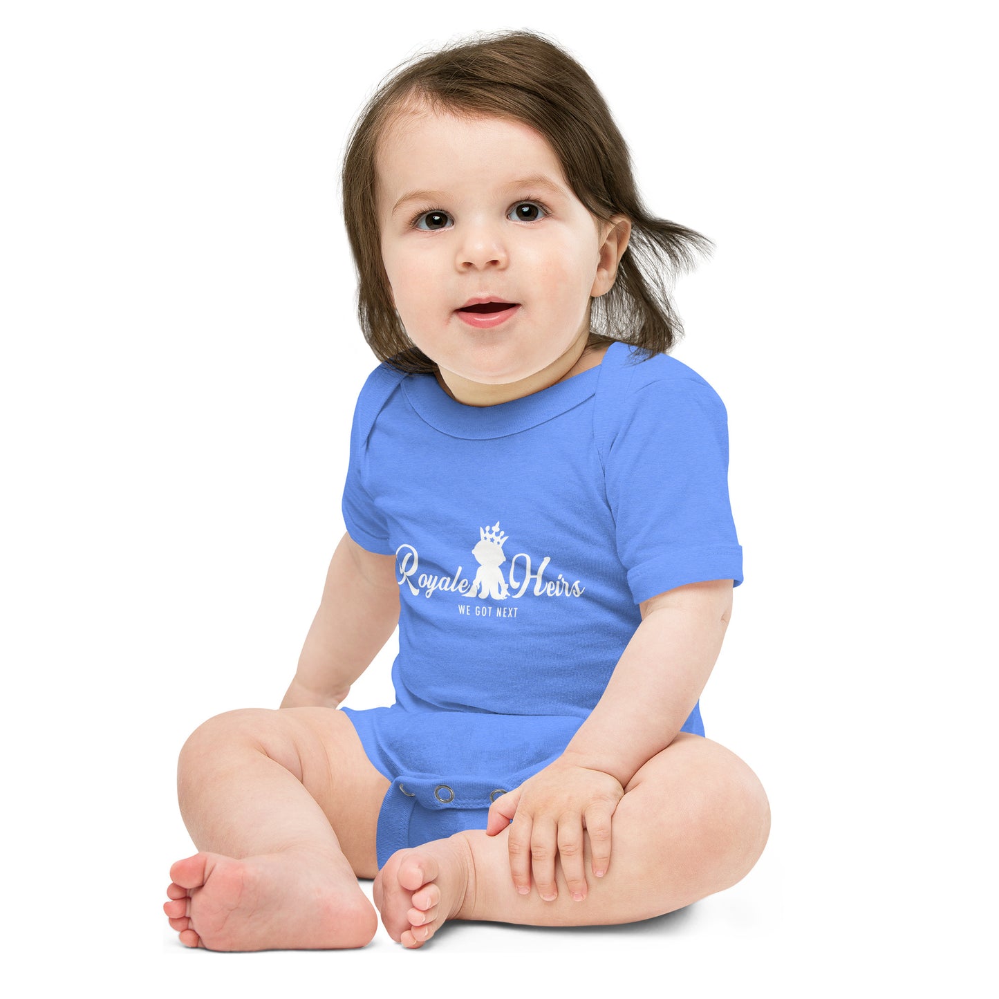 ROYALE HEIRS BRAND LOGO BABY ONESIE