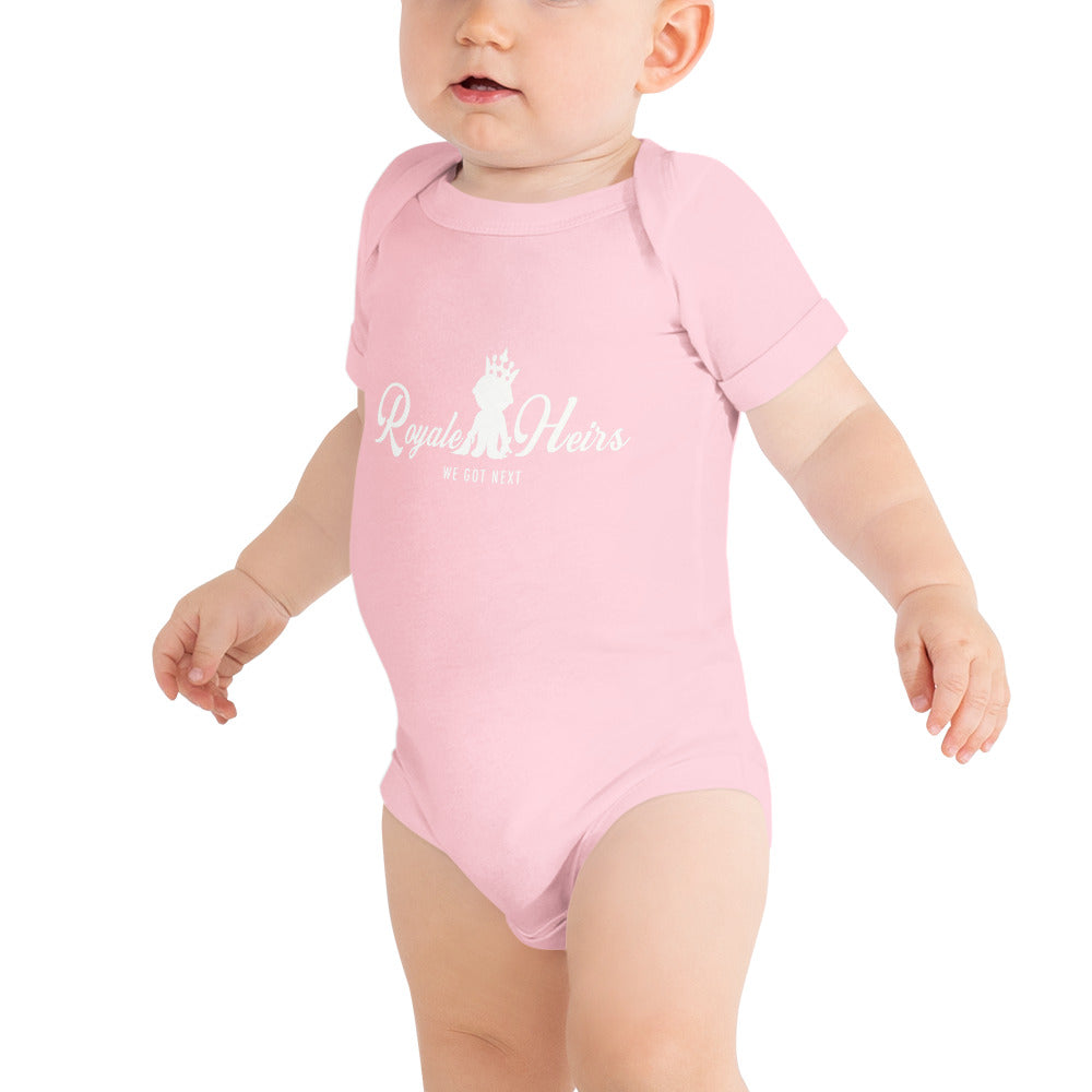 ROYALE HEIRS BRAND LOGO BABY ONESIE