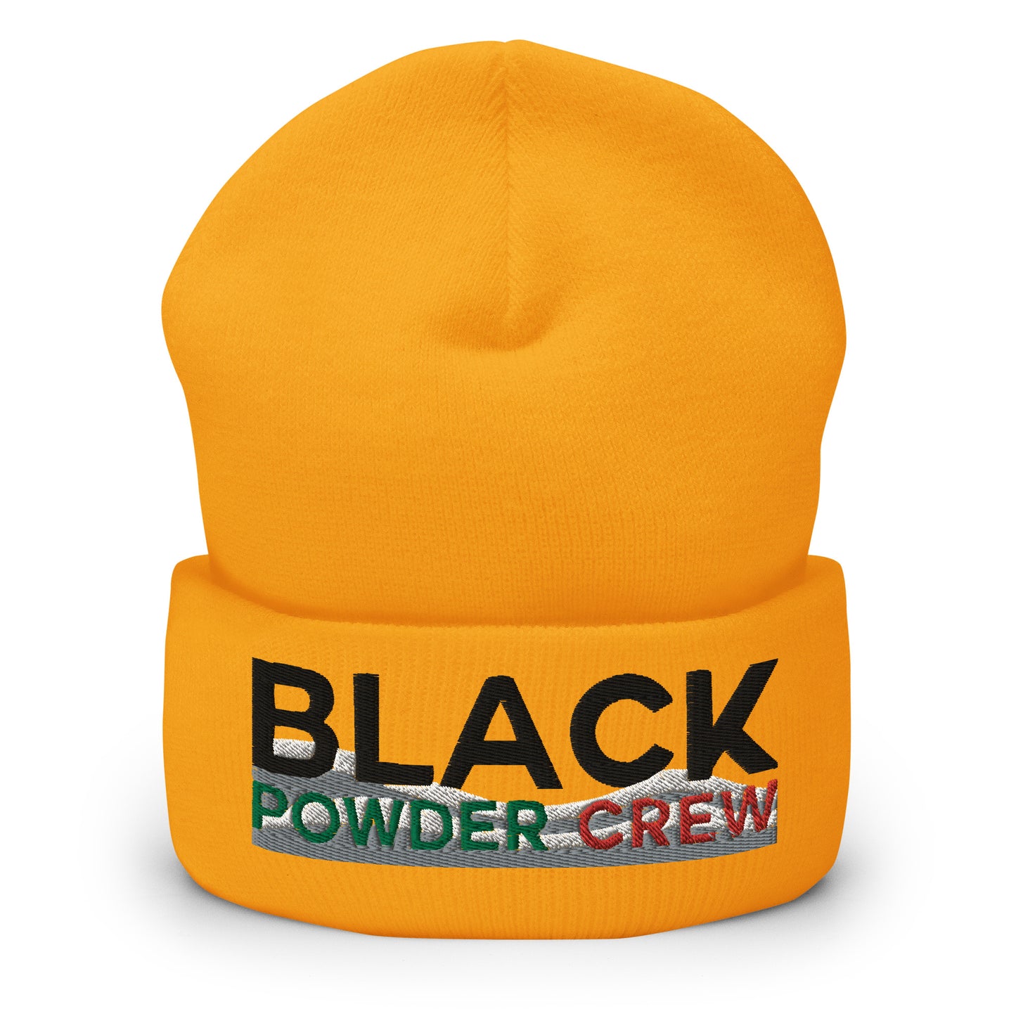 BLACK POWDER CREW SNOW CUFFED BEANIE