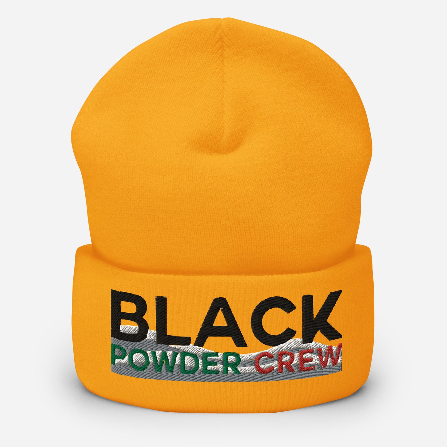 BLACK POWDER CREW SNOW CUFFED BEANIE