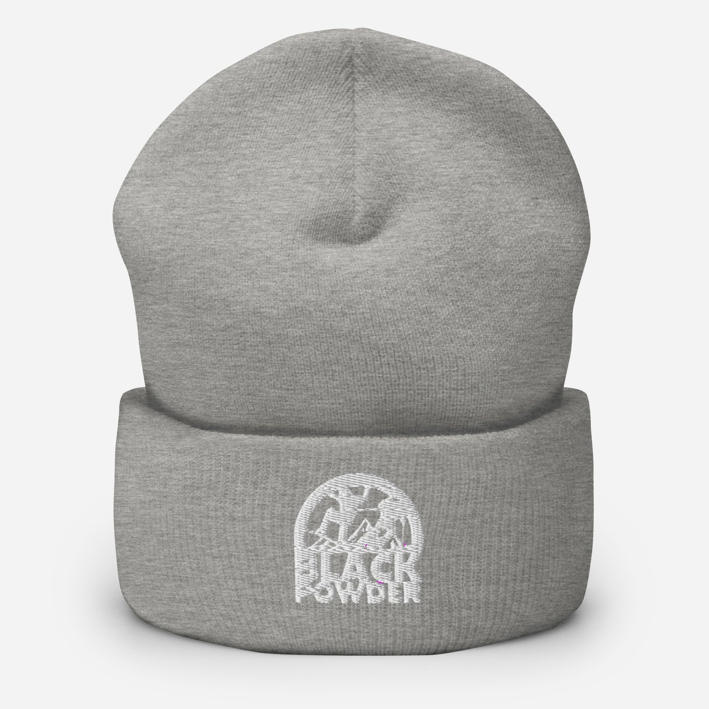 BPC CLASSIC LOGO CUFFED BEANIE (WHITE STITCH)