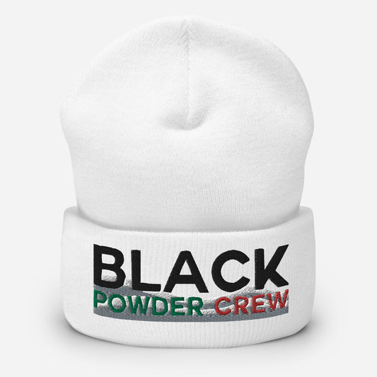 BLACK POWDER CREW SNOW CUFFED BEANIE