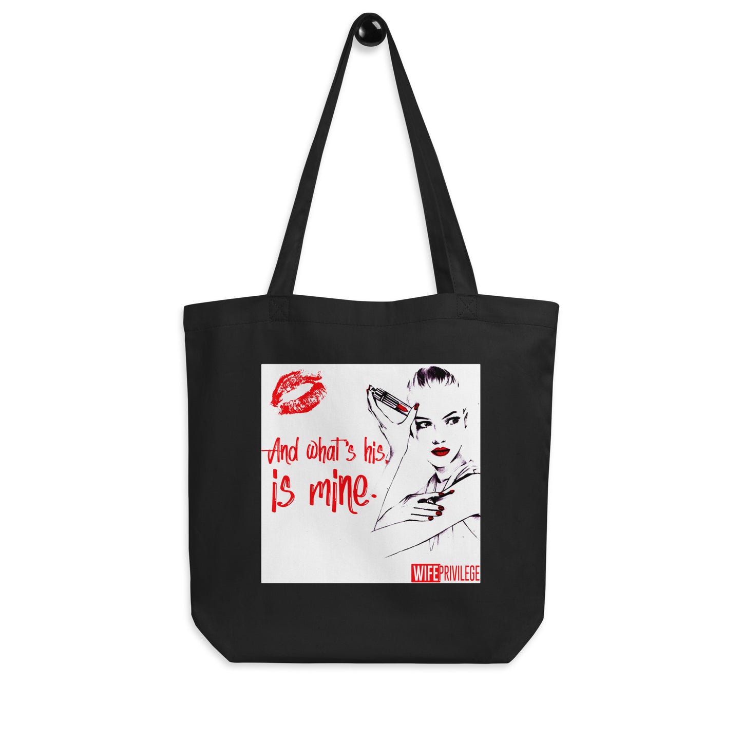 WHAT'S HIS IS MINE ECO TOTE BAG