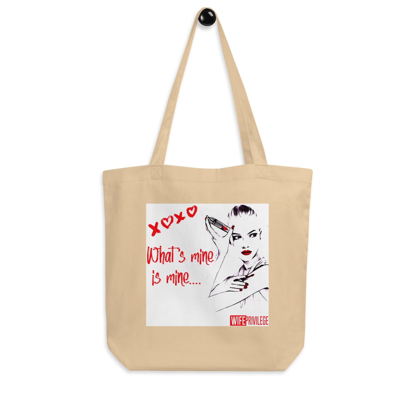 WHAT'S HIS IS MINE ECO TOTE BAG