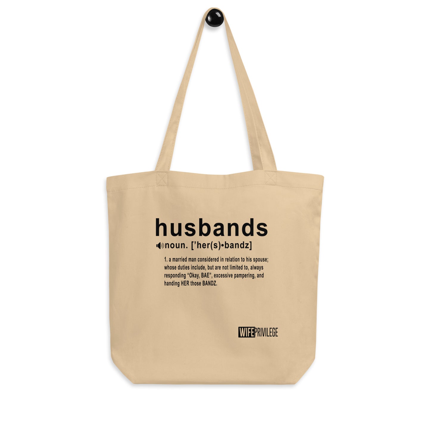 [HER(S)*BANDZ] ECO TOTE BAG (BLACK)