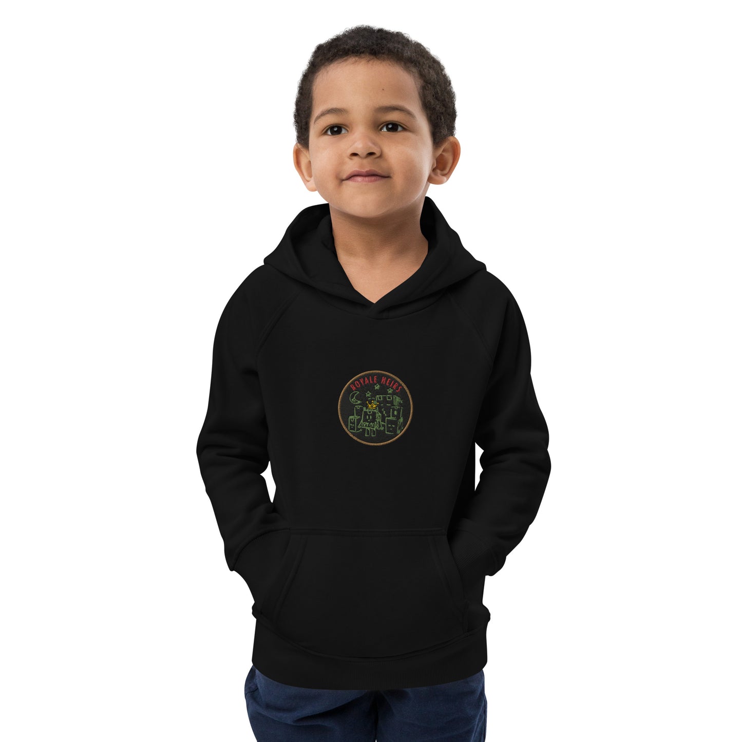 ROYALE HEIRS "WE BUILDING" EMBROIDERED COOKIE HOODIE (TODDLERS)