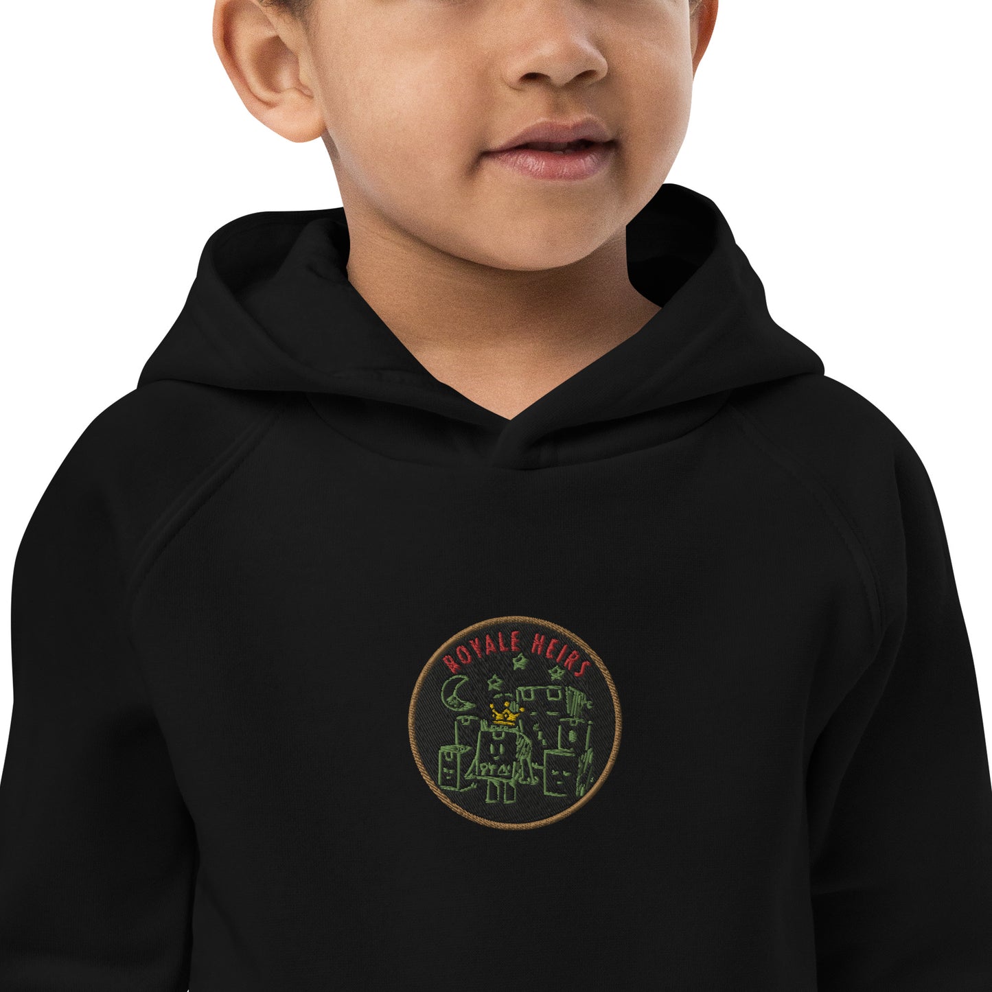 ROYALE HEIRS "WE BUILDING" EMBROIDERED COOKIE HOODIE (TODDLERS)