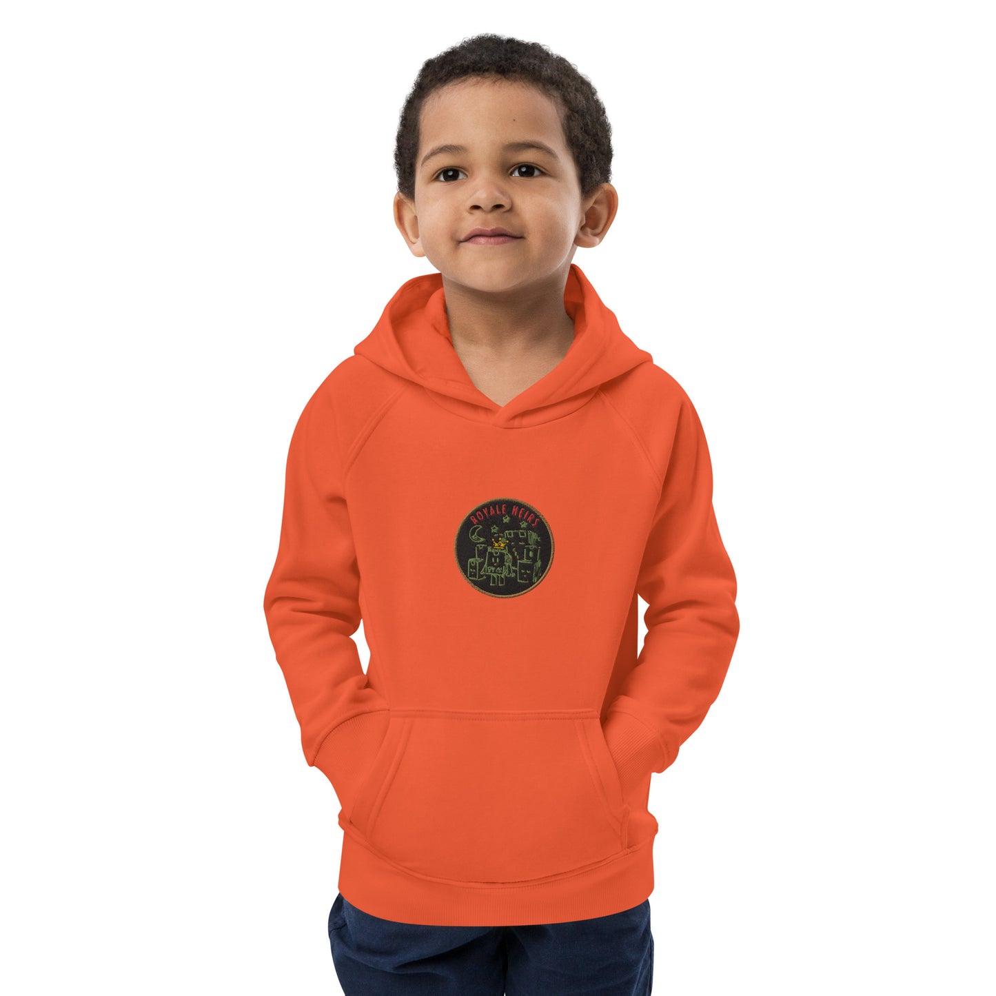 ROYALE HEIRS "WE BUILDING" EMBROIDERED COOKIE HOODIE (TODDLERS)