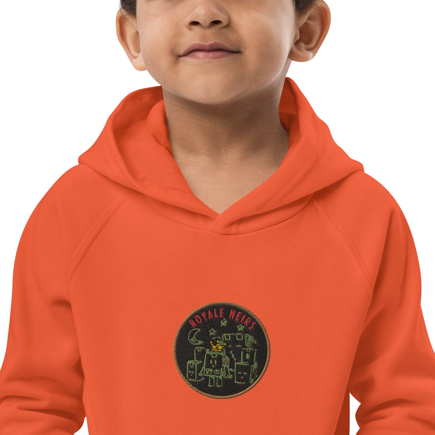 ROYALE HEIRS "WE BUILDING" EMBROIDERED COOKIE HOODIE (TODDLERS)