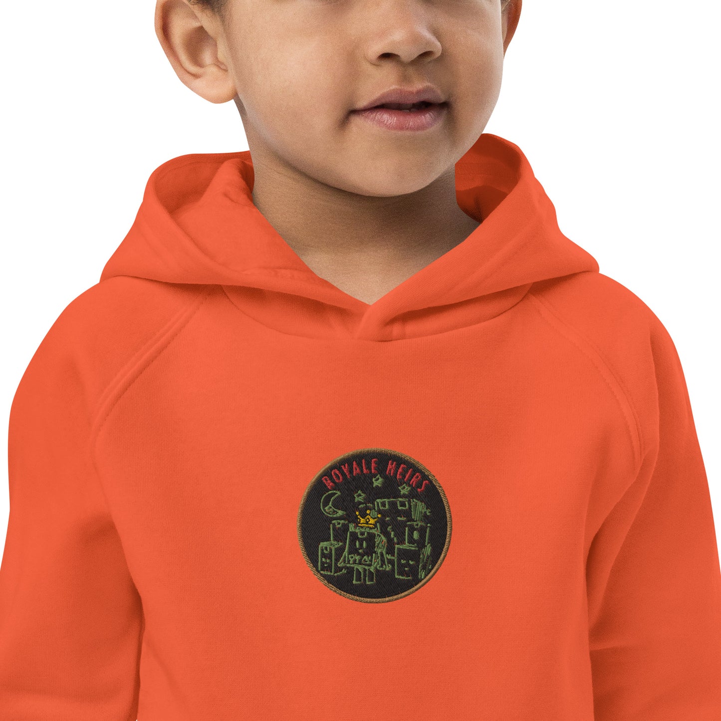 ROYALE HEIRS "WE BUILDING" EMBROIDERED COOKIE HOODIE (TODDLERS)