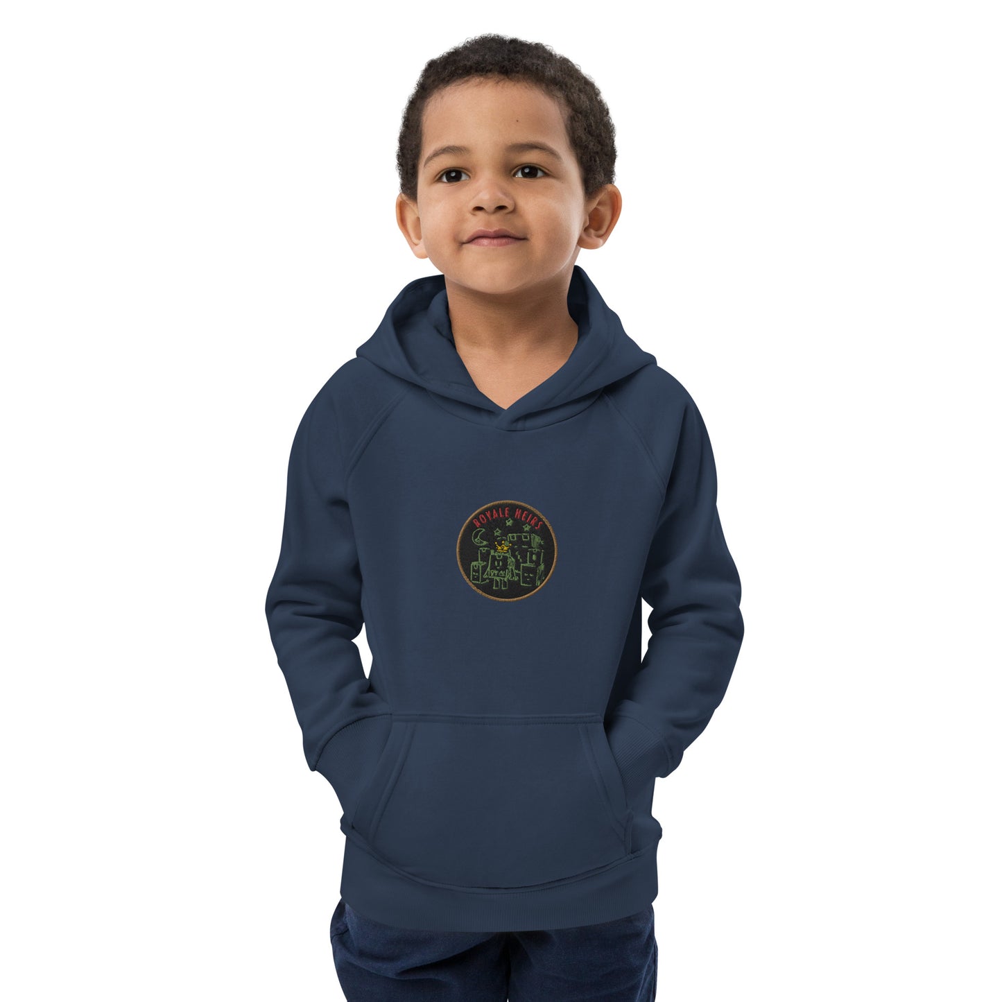 ROYALE HEIRS "WE BUILDING" EMBROIDERED COOKIE HOODIE (TODDLERS)