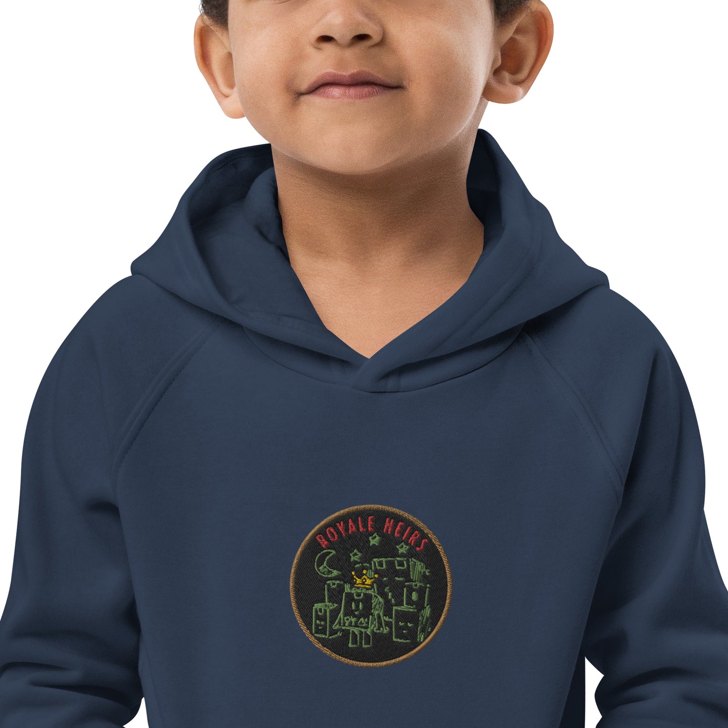 ROYALE HEIRS "WE BUILDING" EMBROIDERED COOKIE HOODIE (TODDLERS)