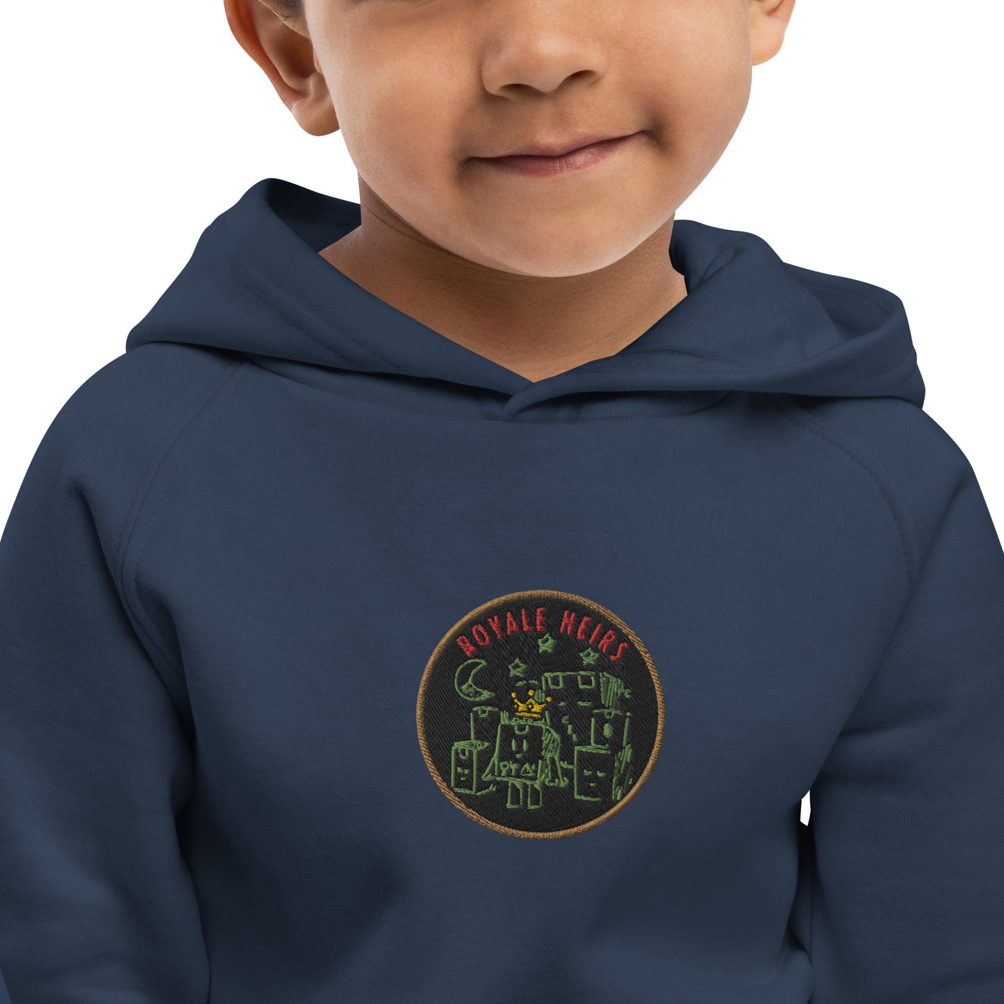 ROYALE HEIRS "WE BUILDING" EMBROIDERED COOKIE HOODIE (TODDLERS)