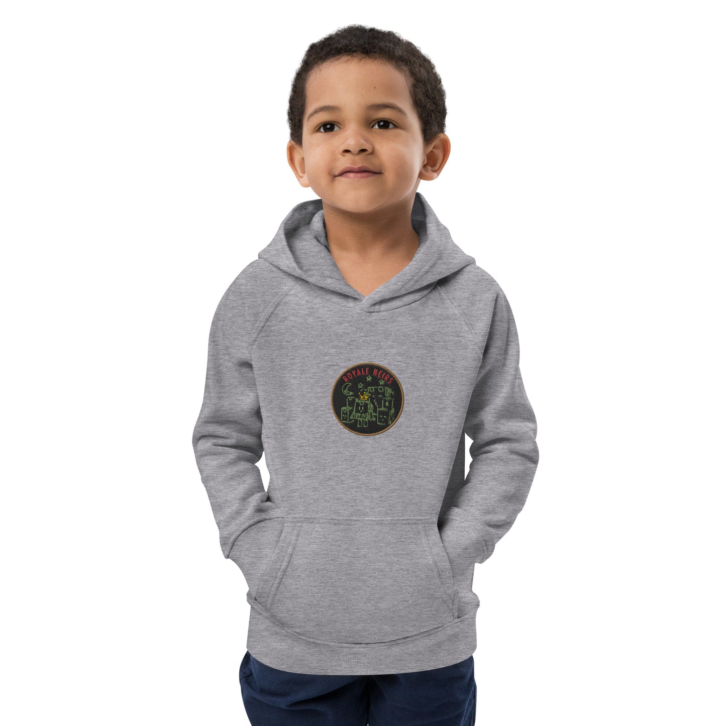 ROYALE HEIRS "WE BUILDING" EMBROIDERED COOKIE HOODIE (TODDLERS)