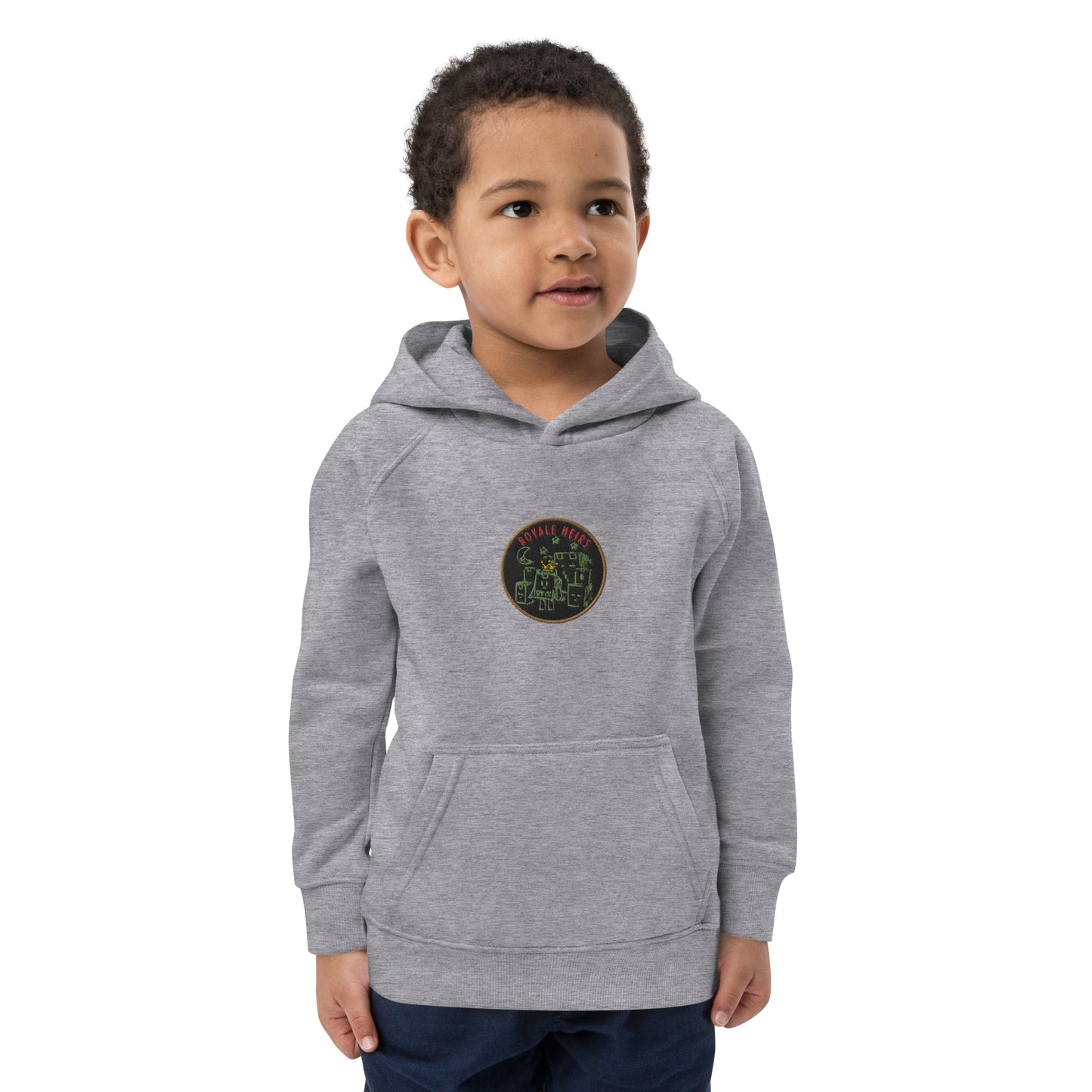 ROYALE HEIRS "WE BUILDING" EMBROIDERED COOKIE HOODIE (TODDLERS)