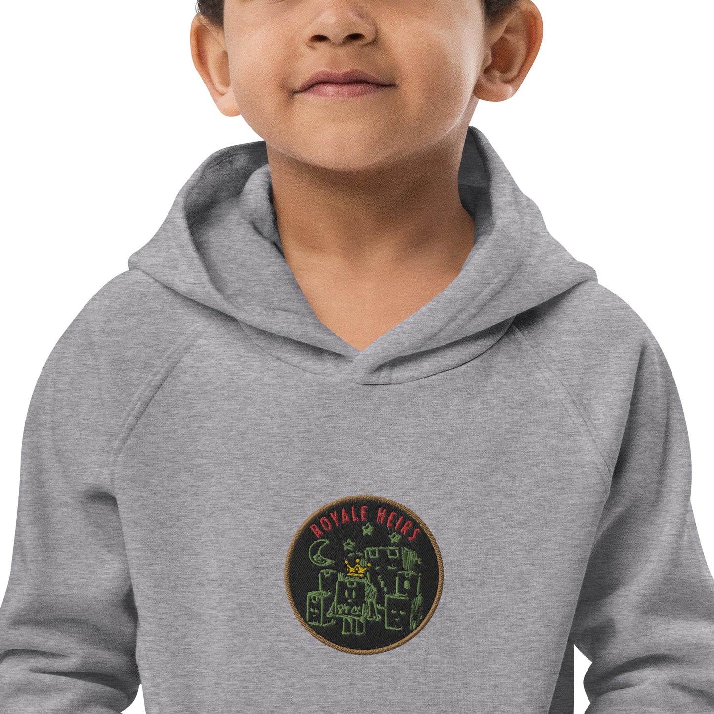 ROYALE HEIRS "WE BUILDING" EMBROIDERED COOKIE HOODIE (TODDLERS)