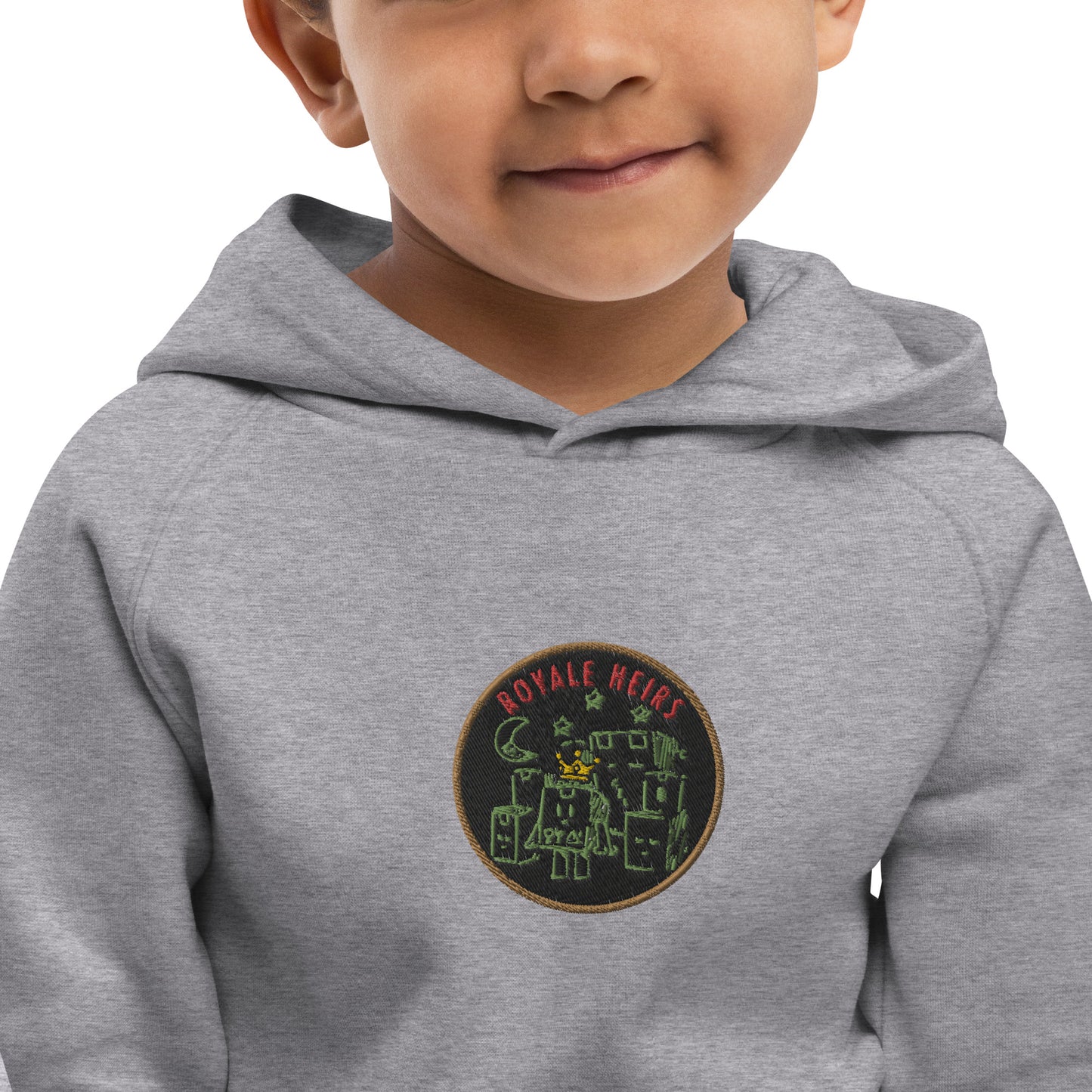 ROYALE HEIRS "WE BUILDING" EMBROIDERED COOKIE HOODIE (TODDLERS)