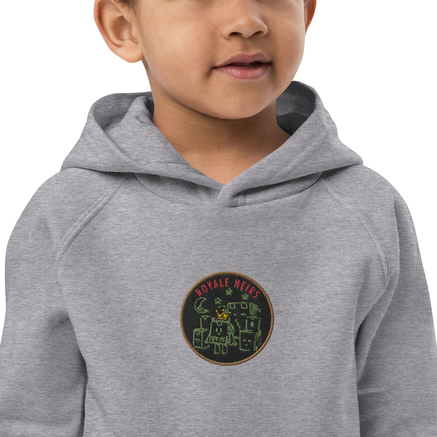 ROYALE HEIRS "WE BUILDING" EMBROIDERED COOKIE HOODIE (TODDLERS)